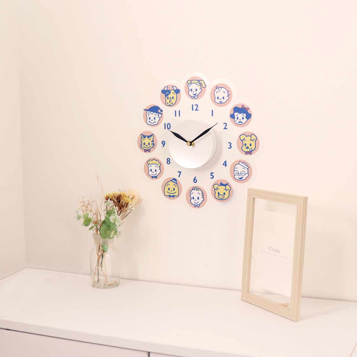 東洋ケース（TOYOCASE） 掛け時計 OSAMU GOODS ウォールクロック