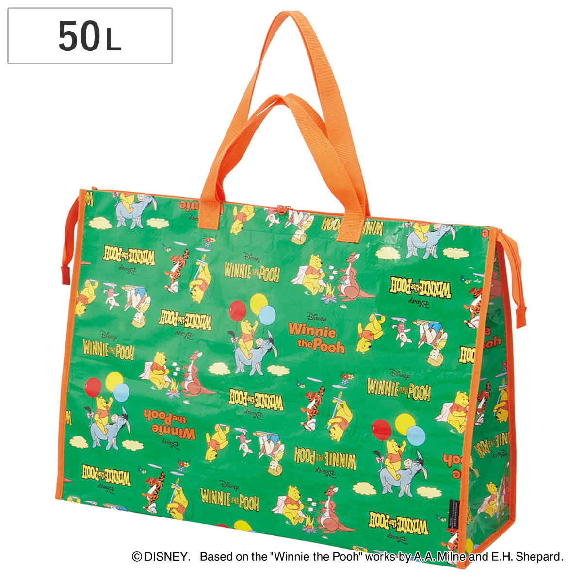 スケーター 特大レジャーバッグ50L レトロプー （ ディズニー くまの