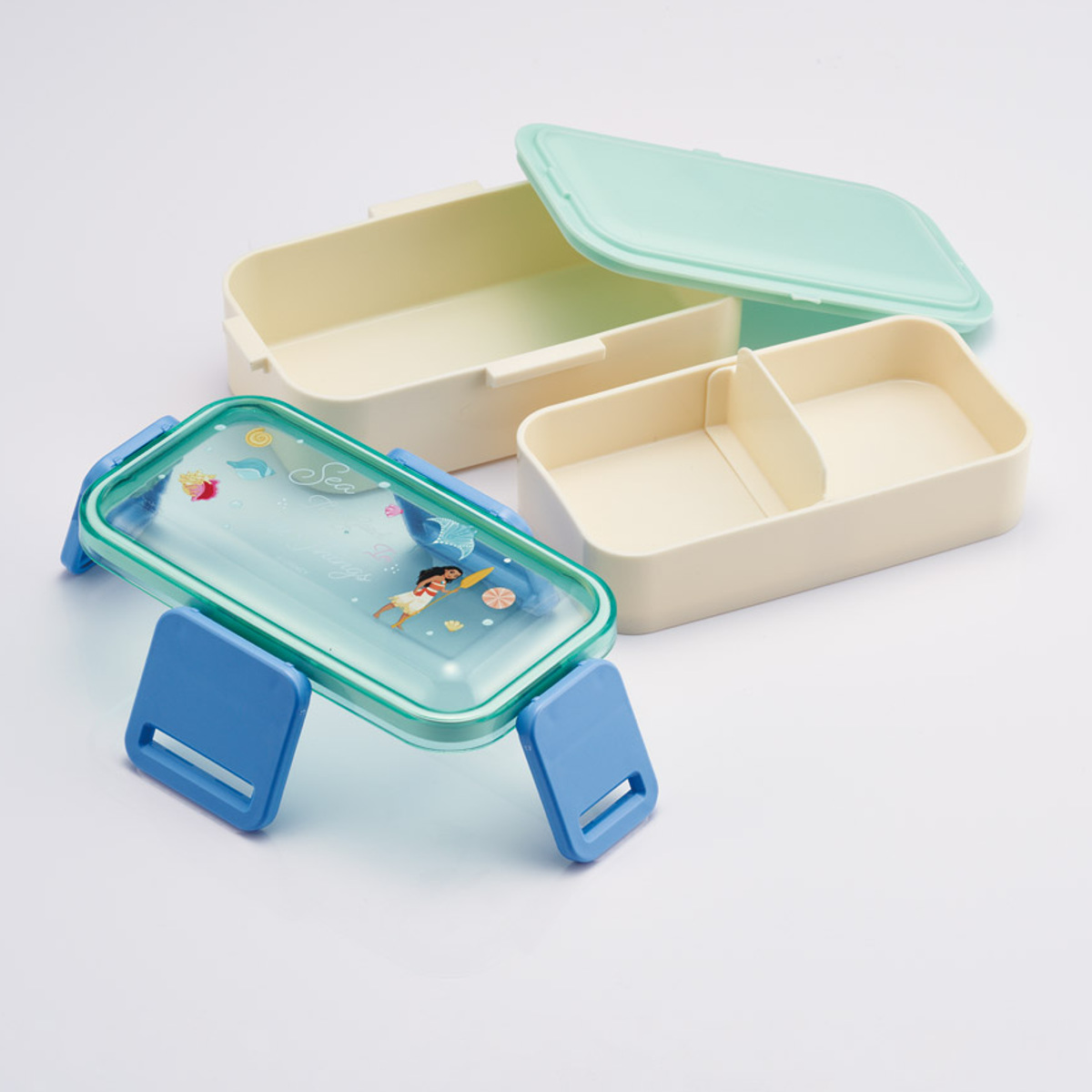スケーター 弁当箱 600ml 抗菌2段ふわっと弁当箱 モアナ （ モアナと