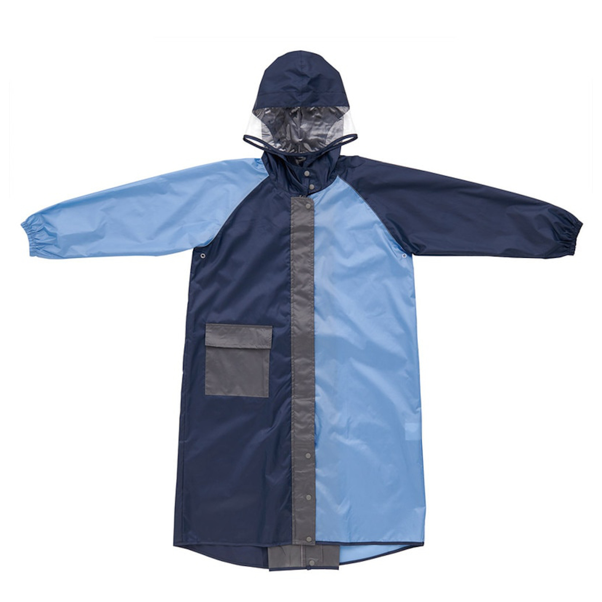 Heve ケープコート　navy 新品、本物、当店在庫だから安心】 高級 MODE JAPAN ] 和洋兼用