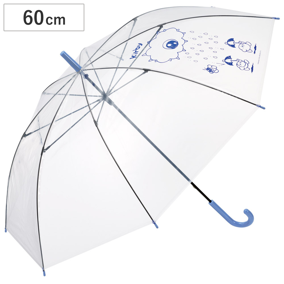 スケーター 雨傘 長傘 ビニール傘 60cm 星のカービィ （ 傘 カービィ