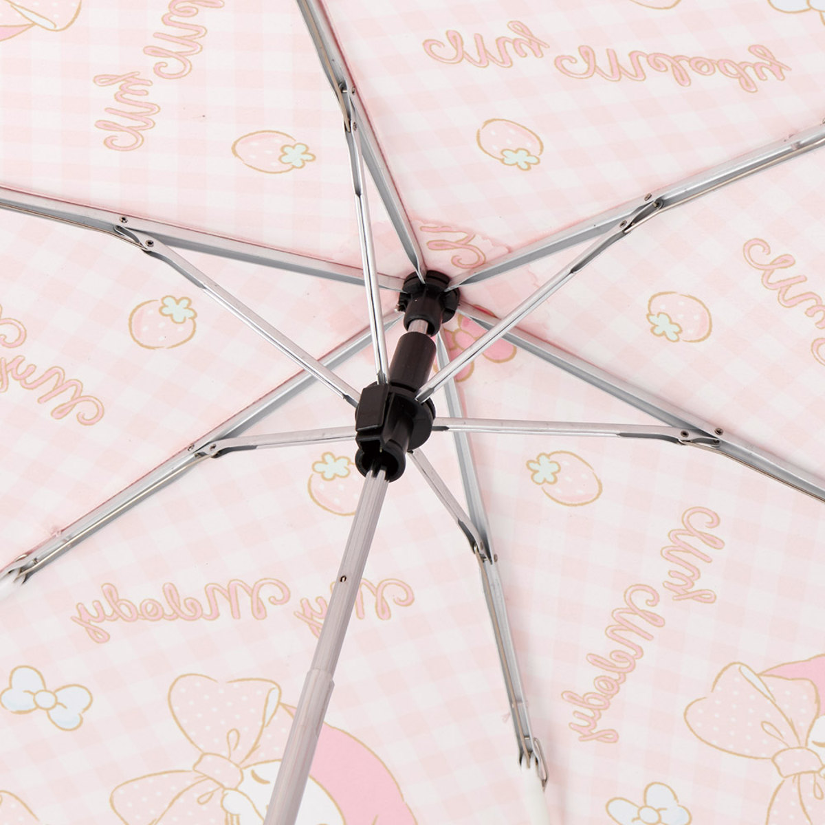 スケーター 雨傘 折りたたみ傘 55cm 手開き マイメロディ ビックリボン