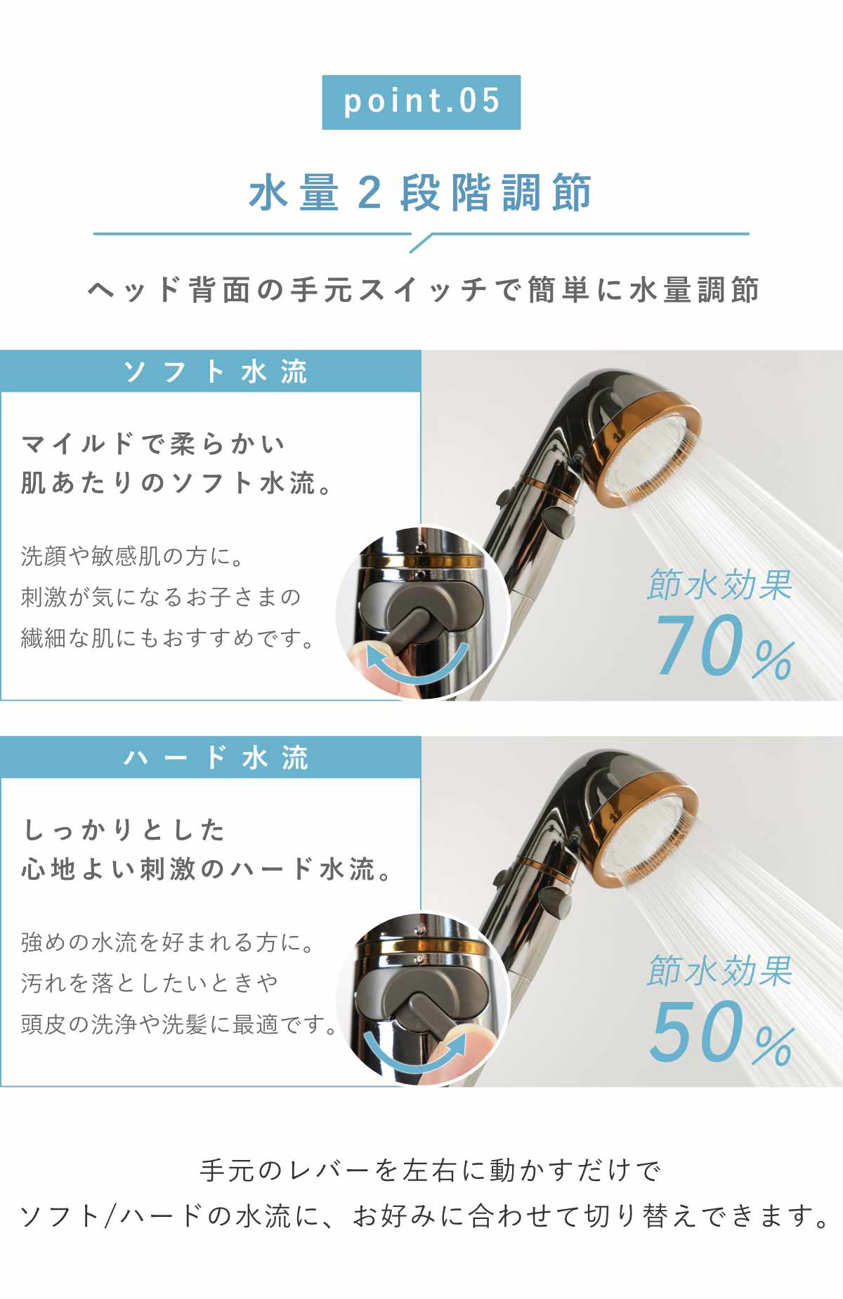 Arromic（アラミック） シャワーヘッド シルクシャワーシリーズ 09