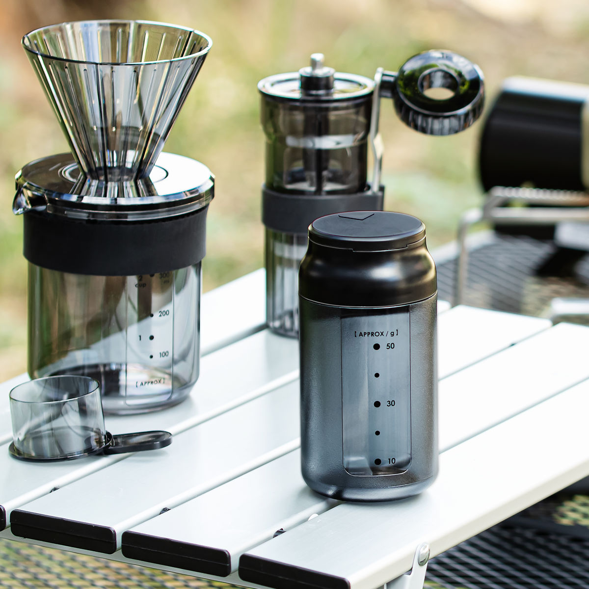 ＆NE ＆NE nikii 保存容器 cafe ポータブルコーヒーキャニスター