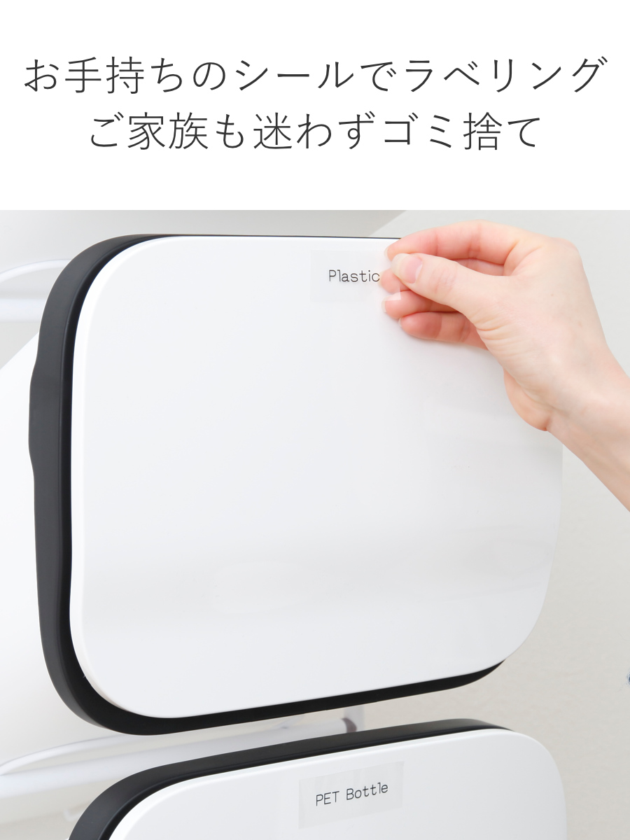 RISU（リス） ゴミ箱 5段 Nスムース スタンドダストボックス （ ごみ箱