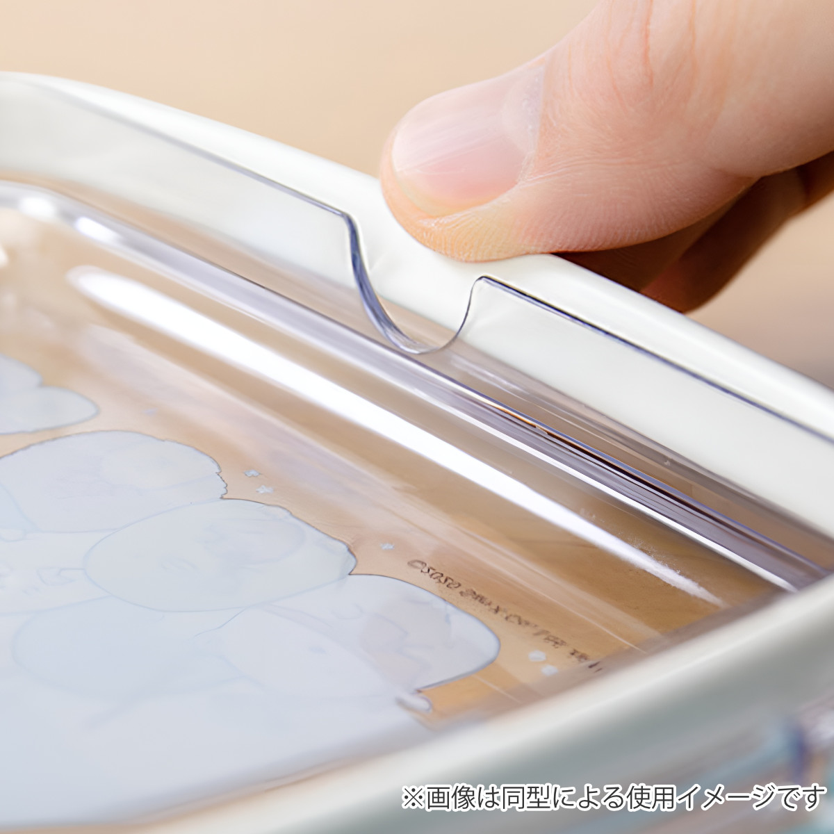 スケーター 弁当箱 450ml 抗菌ふわっとタイトランチ カラフルピーチ25