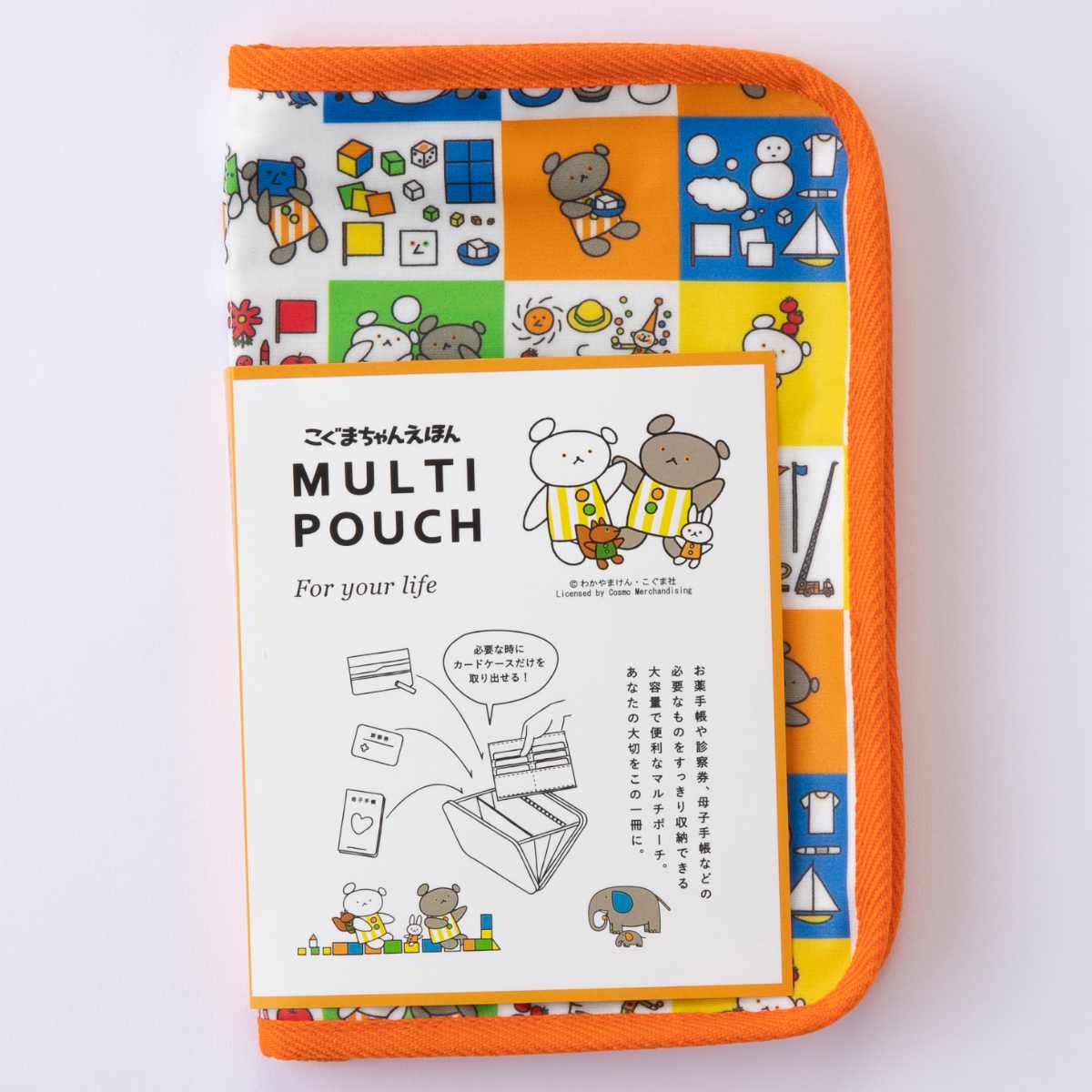 COCO WALK（ココウォーク） 母子手帳ケース マルチポーチ こ