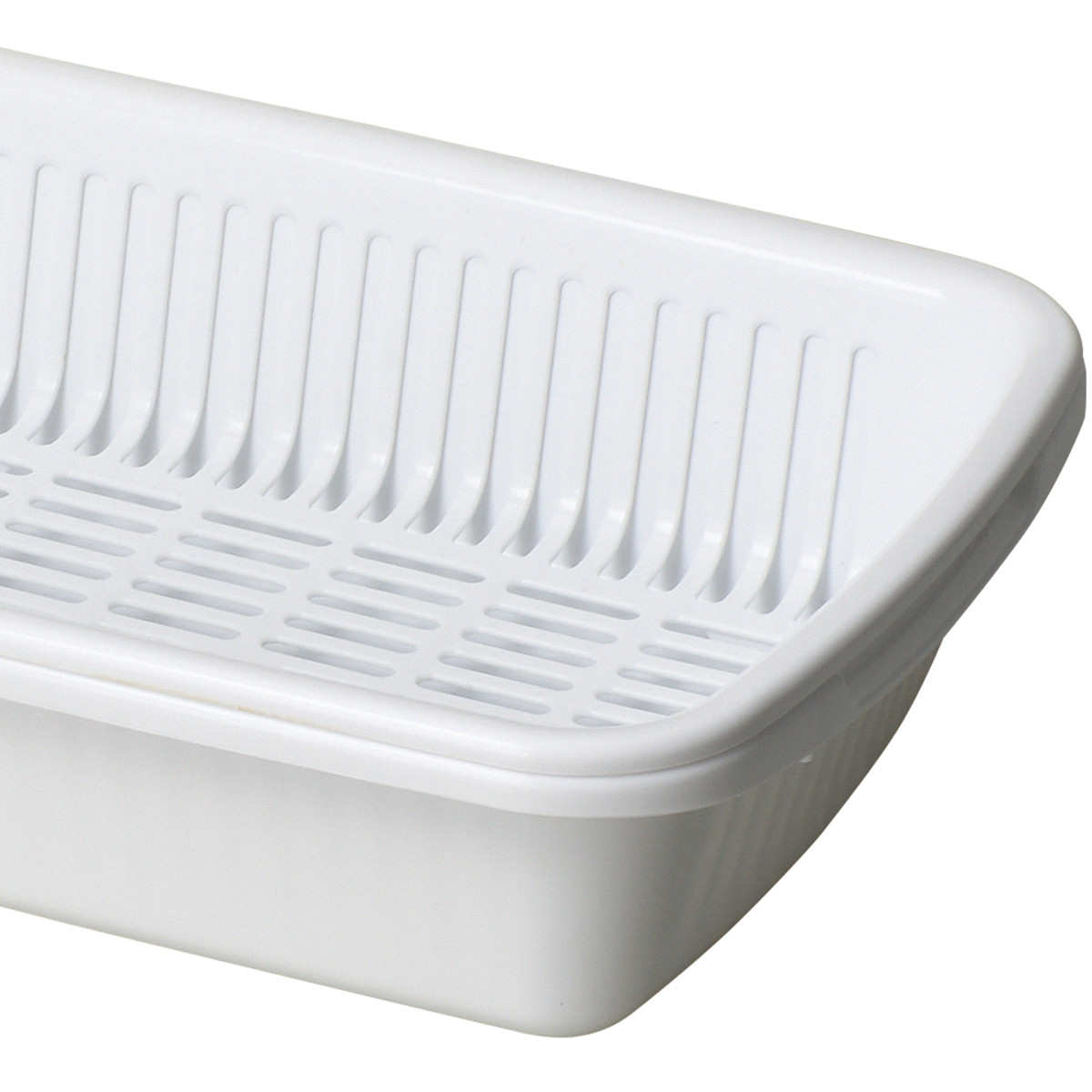 水切りラック キッチンスマイル 角型 水切りカ...の詳細画像2