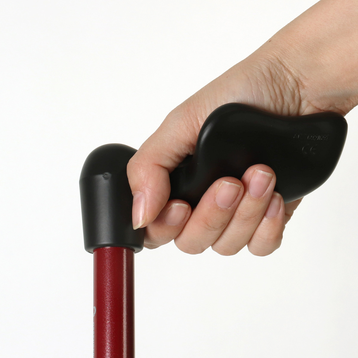 杖 伸縮 オッセンベルグ FGシリーズ 右手用 幅広グリップ （ つえ ツエ