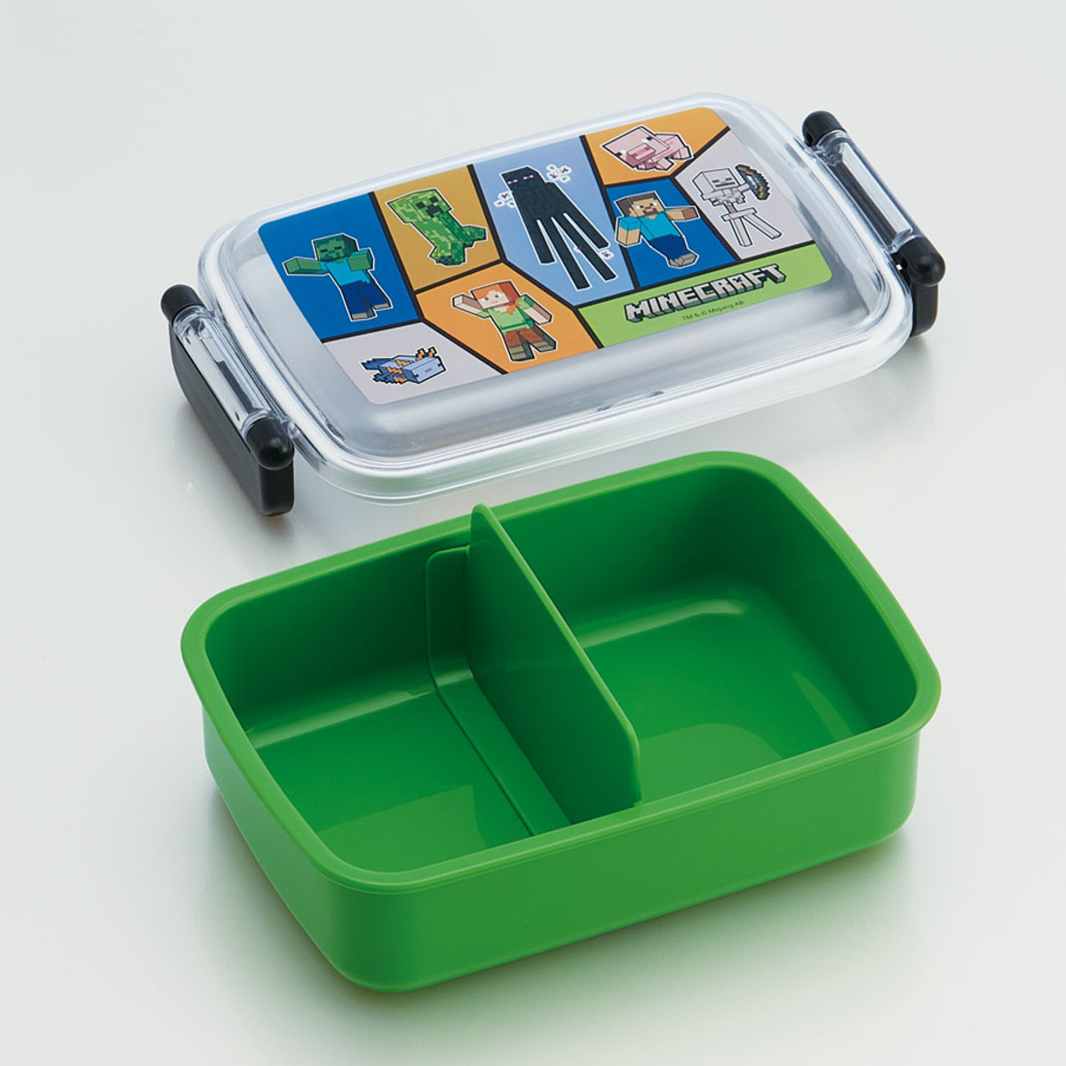 スケーター 弁当箱 450ml 1段 抗菌ふわっとタイトランチ マイン