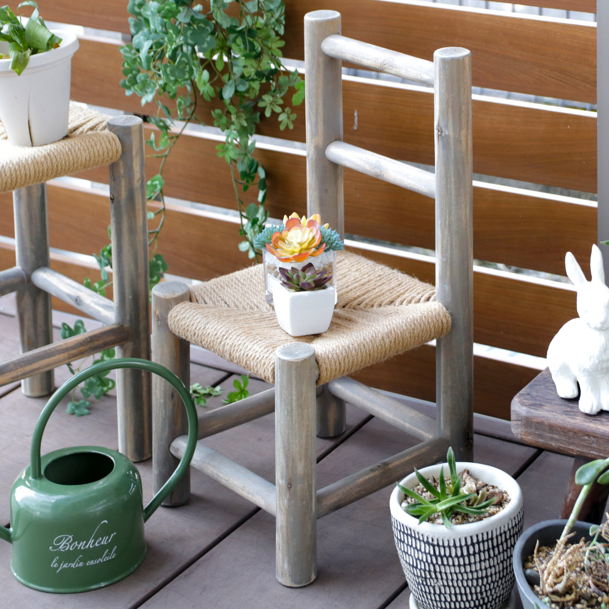 HABITER（アビテ） スタンド 花台 ルオリ チェア （ プランター台