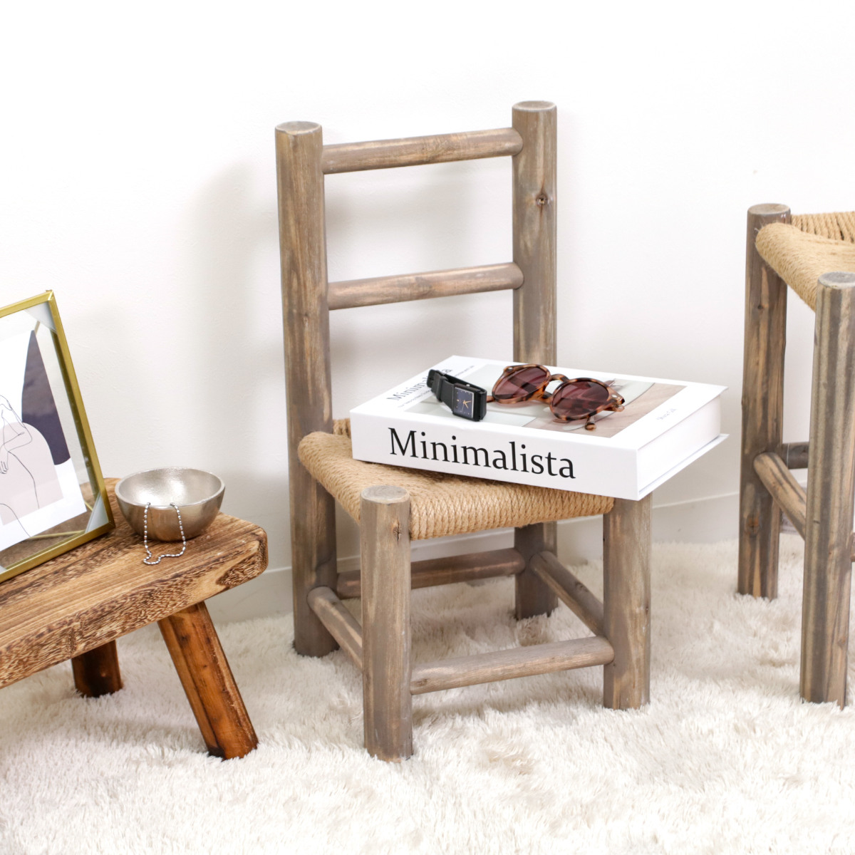 HABITER（アビテ） スタンド 花台 ルオリ チェア （ プランター台