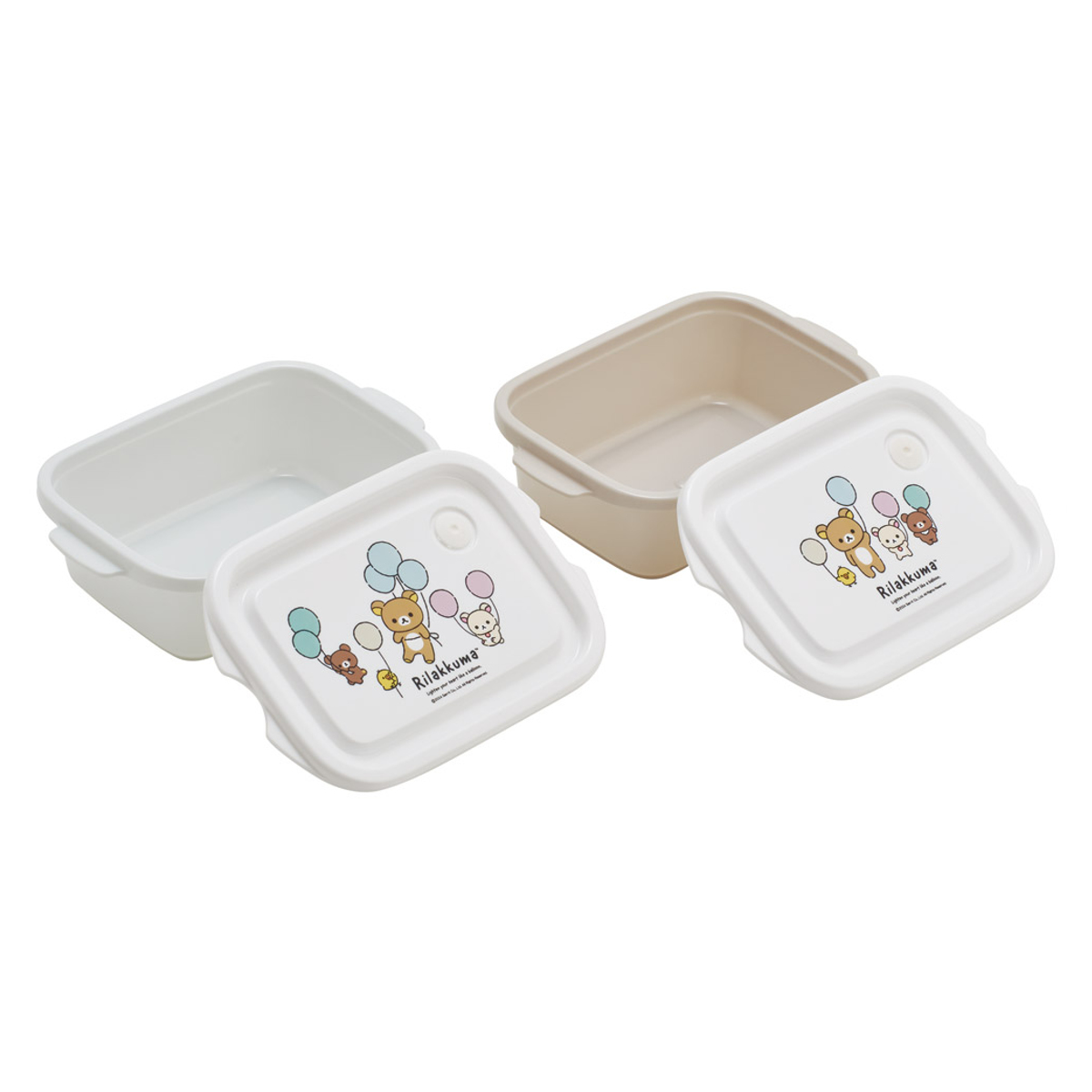 スケーター 弁当箱 抗菌シールボックスM2P リラックマ ふわっと風船