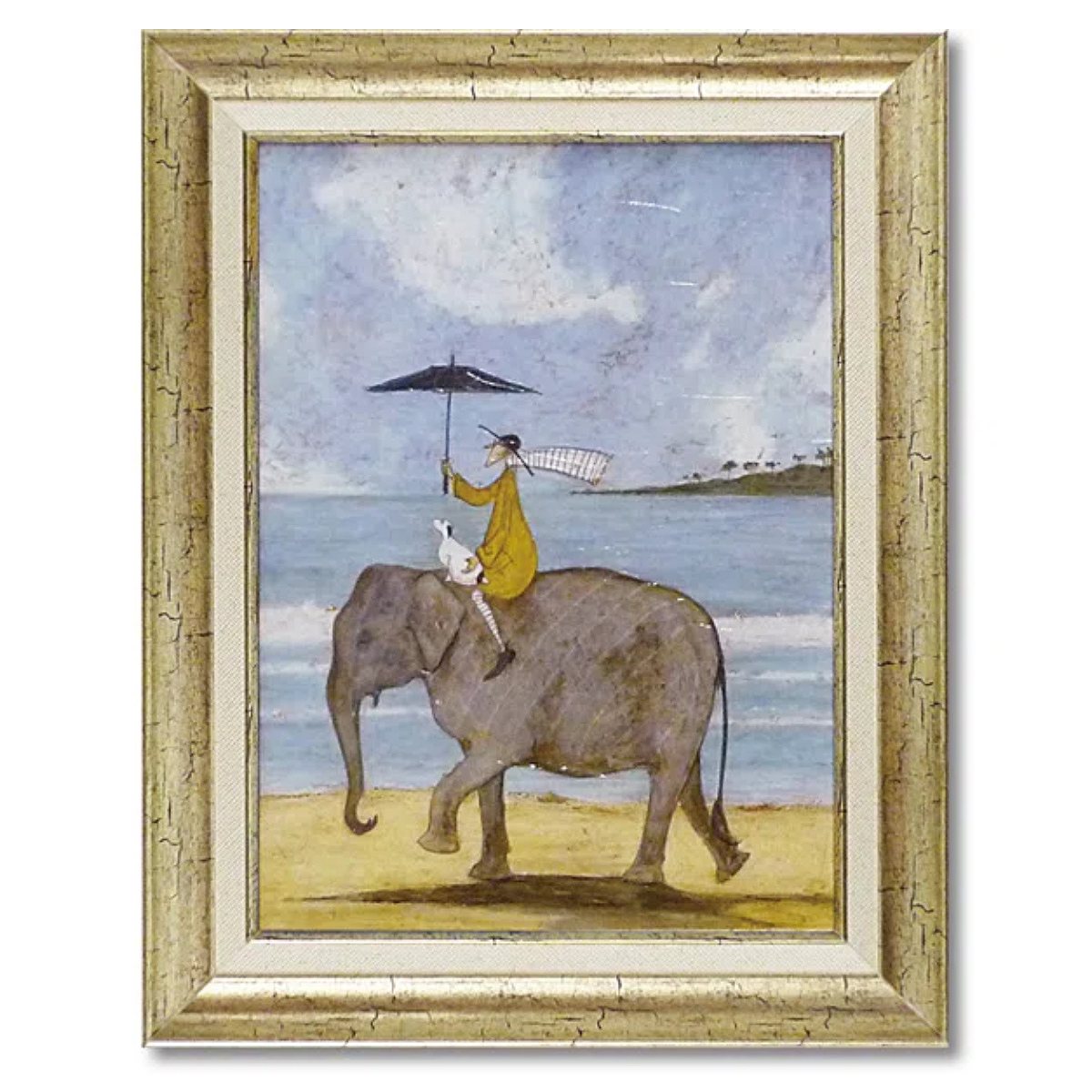 ジョム様】【絵画 / 油絵】額付き タイトル 心奪われて ジョム様