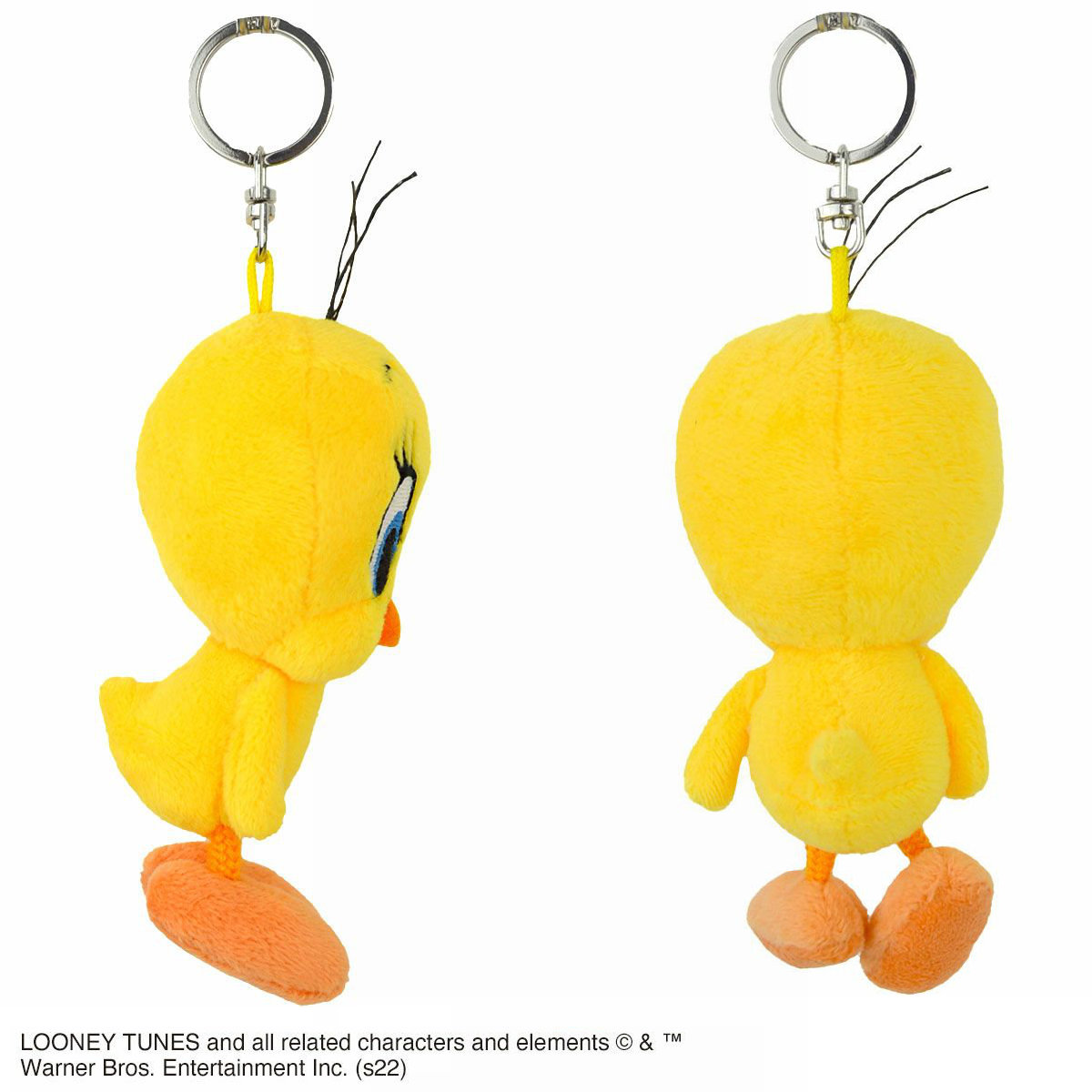 トゥイーティー マスコット　キーホルダー　ぬいぐるみ　ストラップ nici キーホルダー トゥイーティー かわいい ぬいぐるみ NICI
