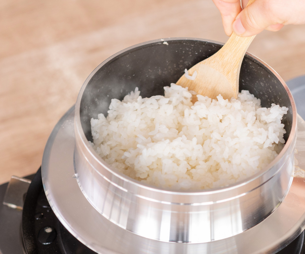 ウルシヤマ金属工業 炊飯鍋 3合炊き ガス火専用 謹製 釜炊き三昧 極