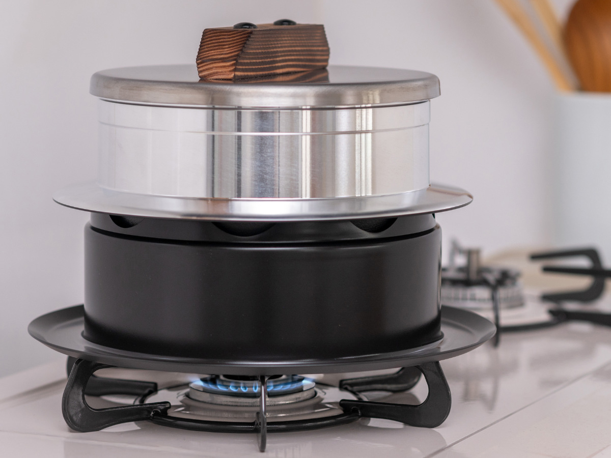 UMICウルシヤマ金属　 謹製釜炊き三昧　5合炊き土鍋 ガスコンロ対応 日本製 475301-2.jpg