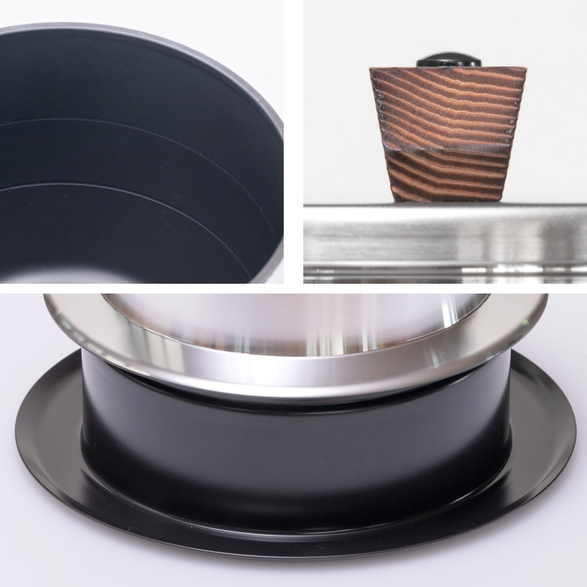 ウルシヤマ金属工業 炊飯鍋 5合炊き ガス火専用 謹製 釜炊き三昧 極