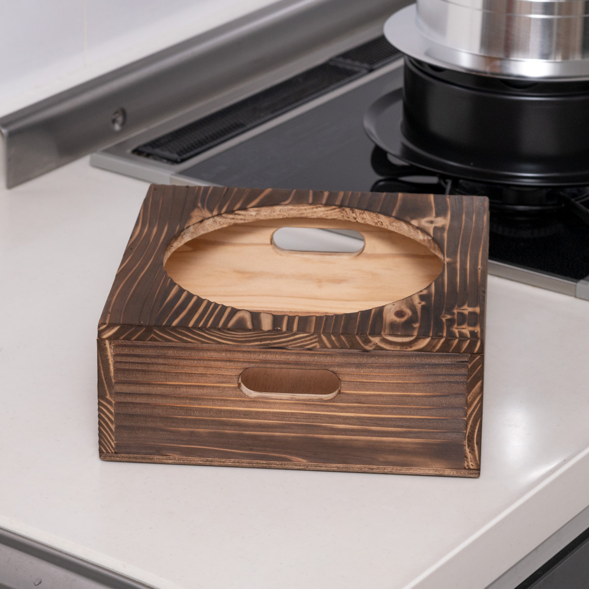 ウルシヤマ金属工業 釜置台 5合用 謹製 釜炊き三昧 極 日本製 UMIC