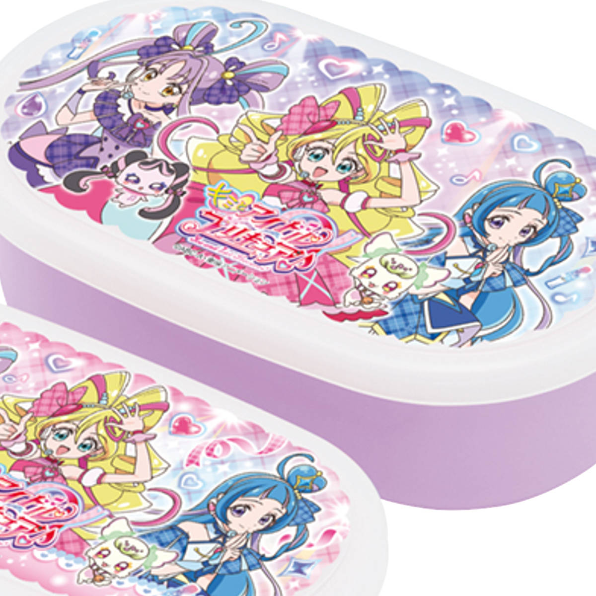 小森樹脂 シール容器2P キミとアイドルプリキュア （ プリキュア お