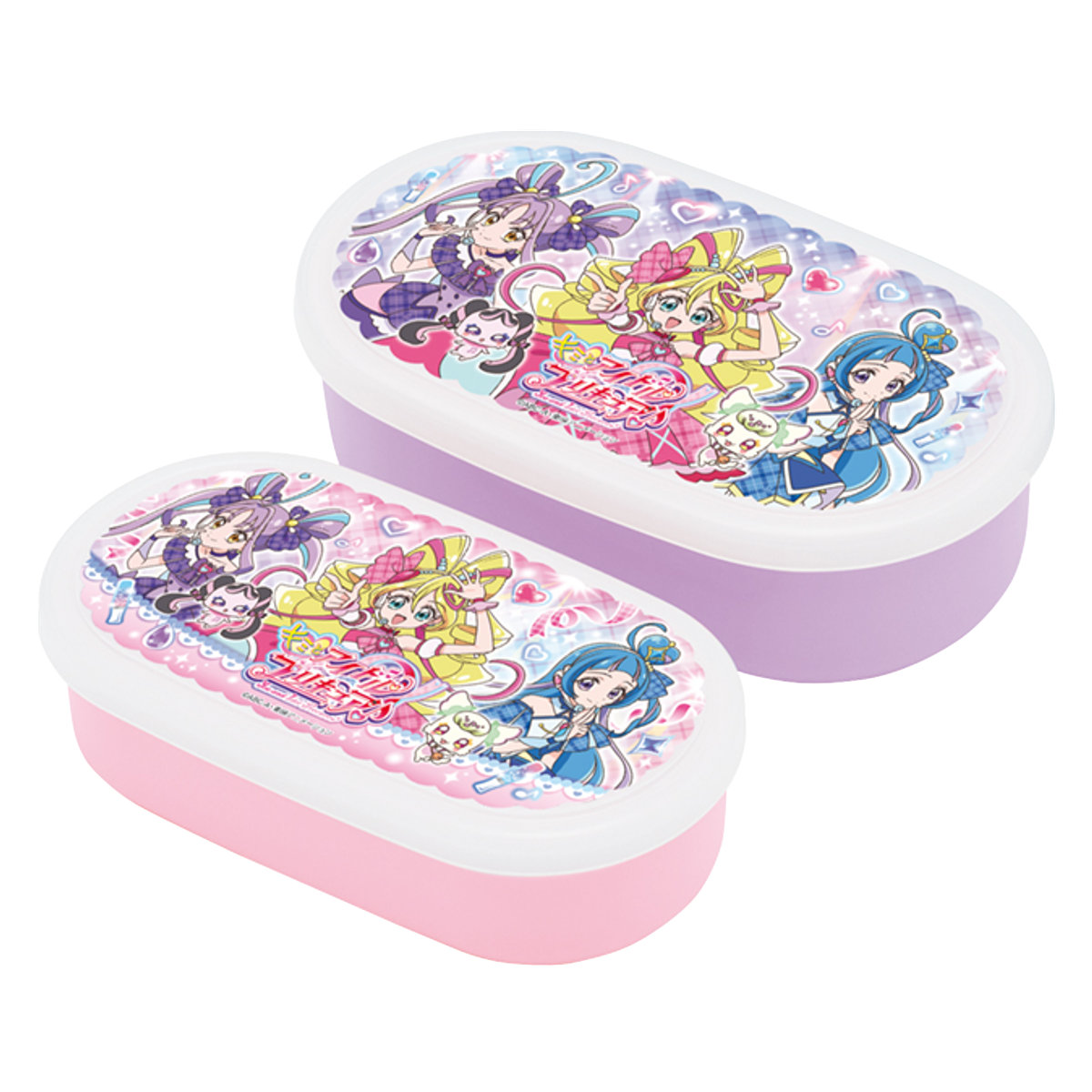 小森樹脂 シール容器2P キミとアイドルプリキュア （ プリキュア お