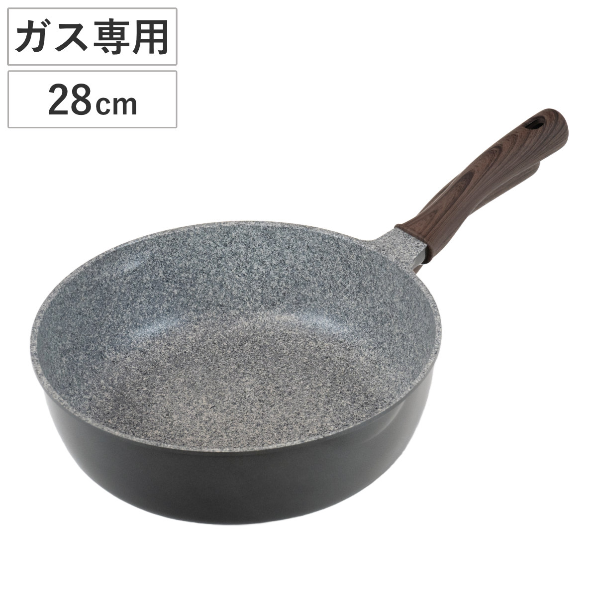 和平フレイズ フライパン 28cm 深型 ガス火専用 デイズクックNeo 超