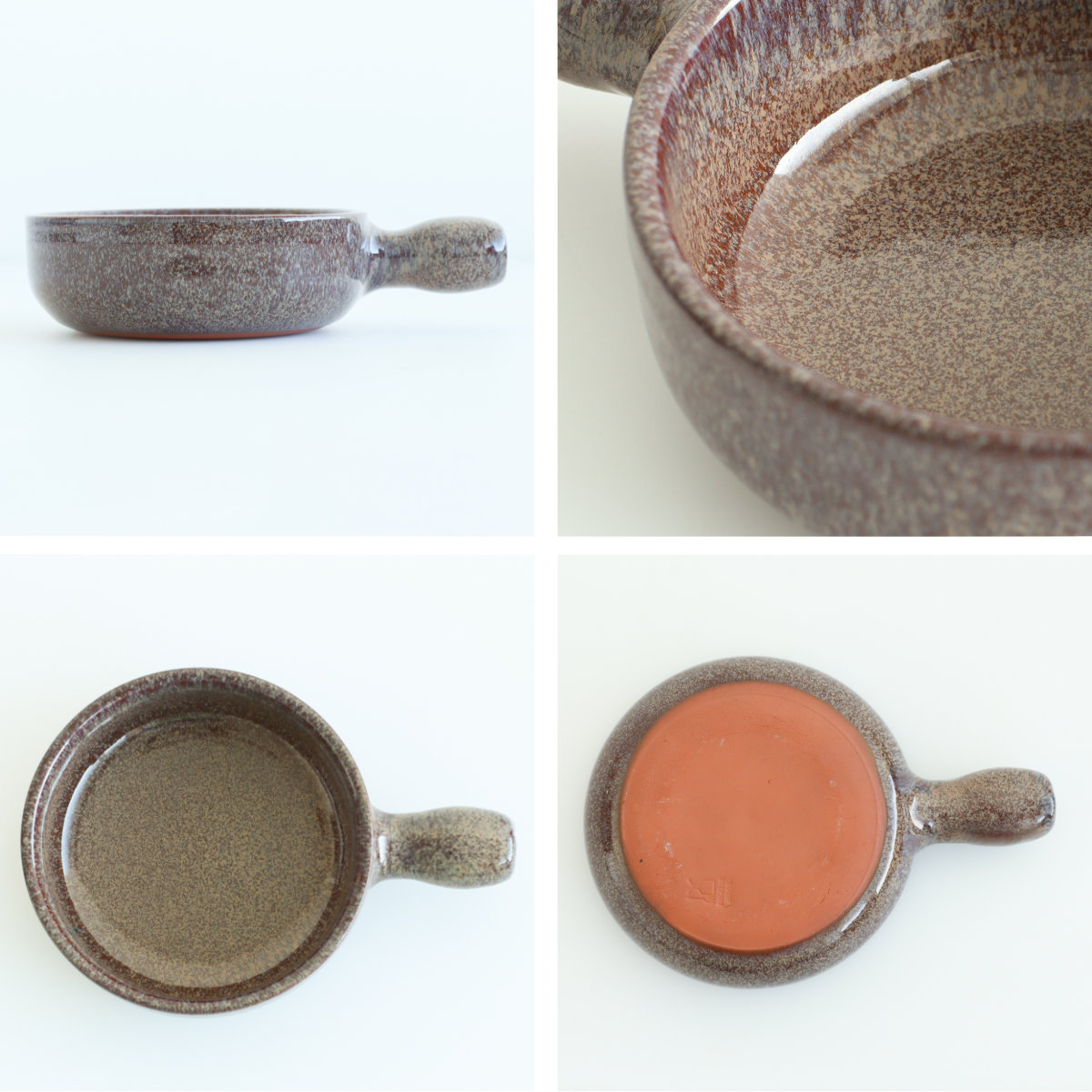 キャセロール M.STYLE エルモ 片手キャセロール 13.3cm （ 陶器 ガス火