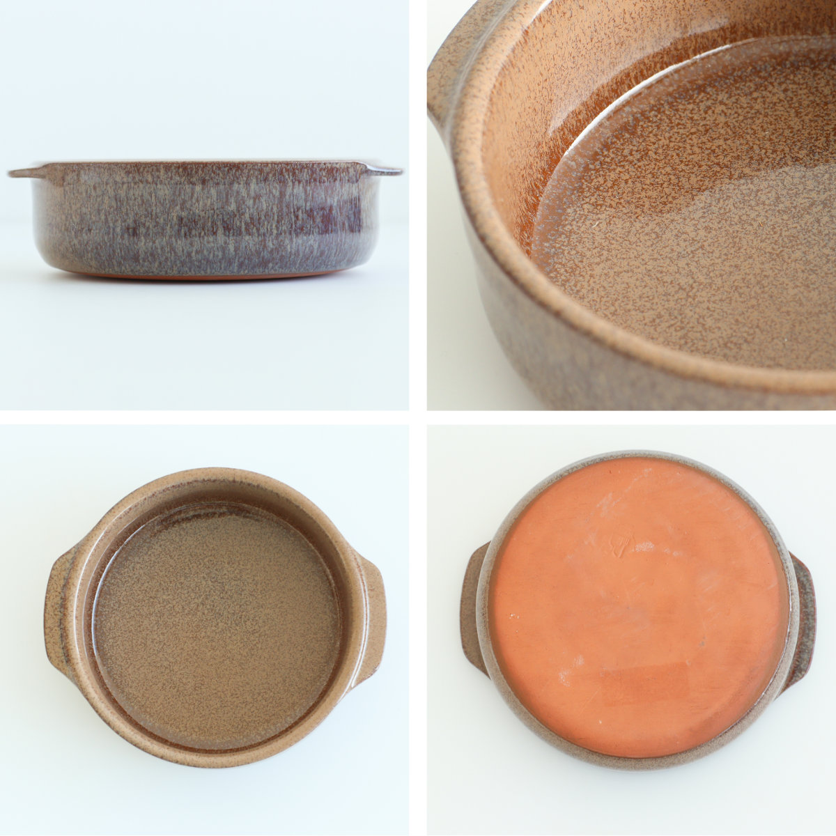 キャセロール M.STYLE エルモ 両手キャセロール 15.8cm （ 陶器 700ml