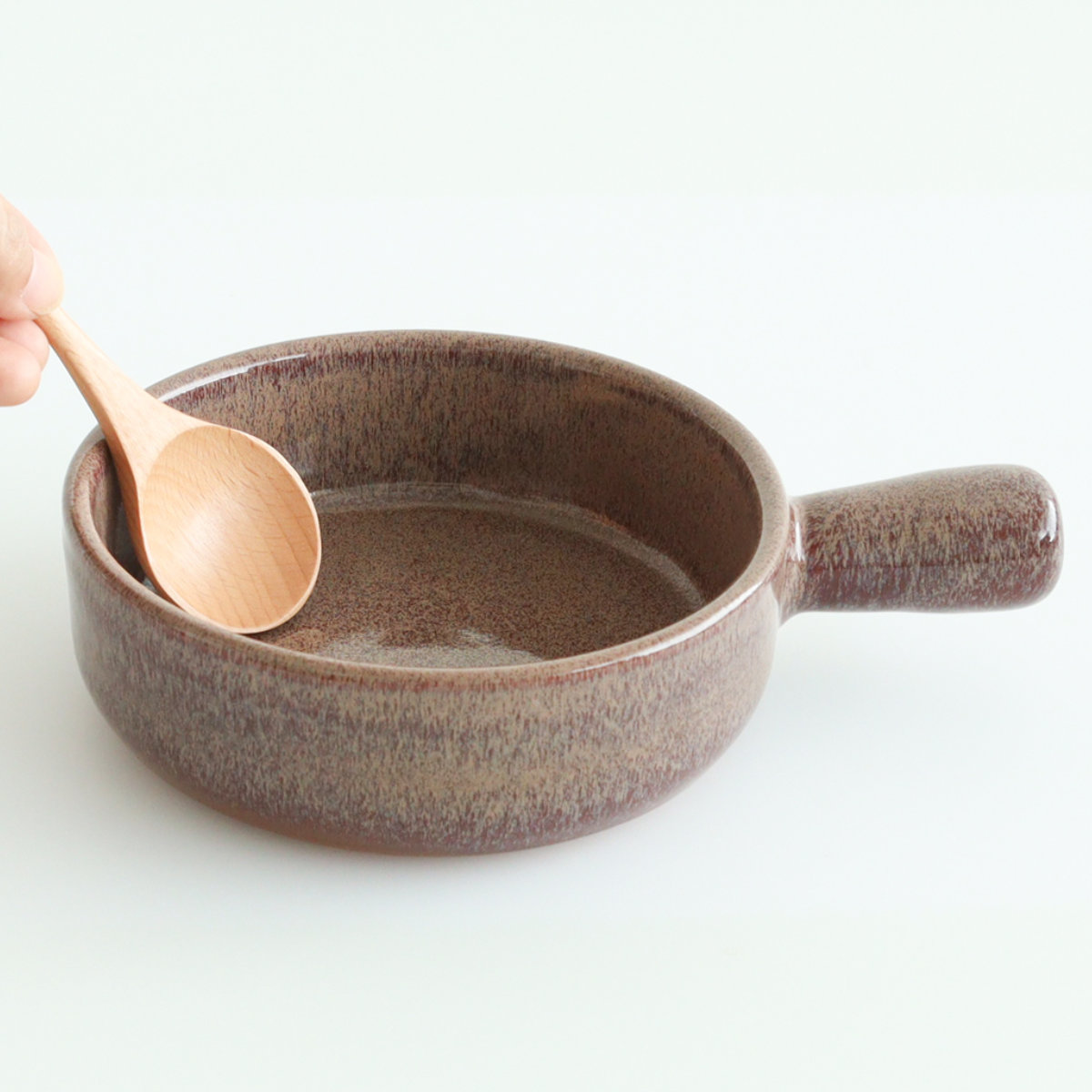 キャセロール M.STYLE エルモ 片手キャセロール 15.6cm （ 陶器 690ml