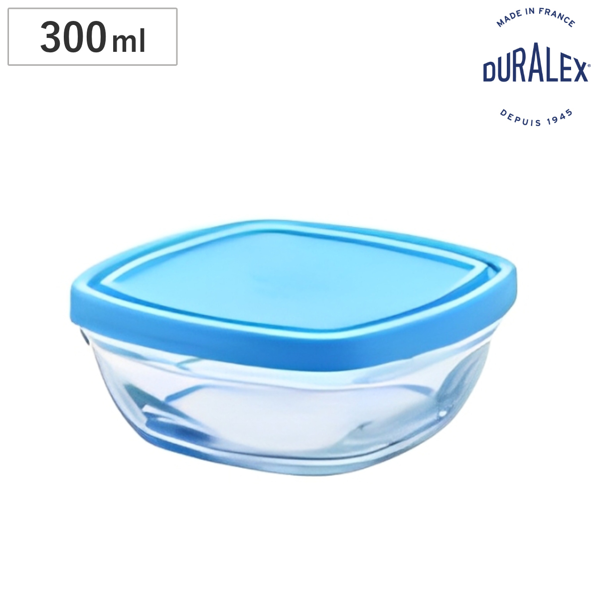 DURALEX（デュラレックス） カレボウル 300ml 蓋付き （ 保存容器 電子
