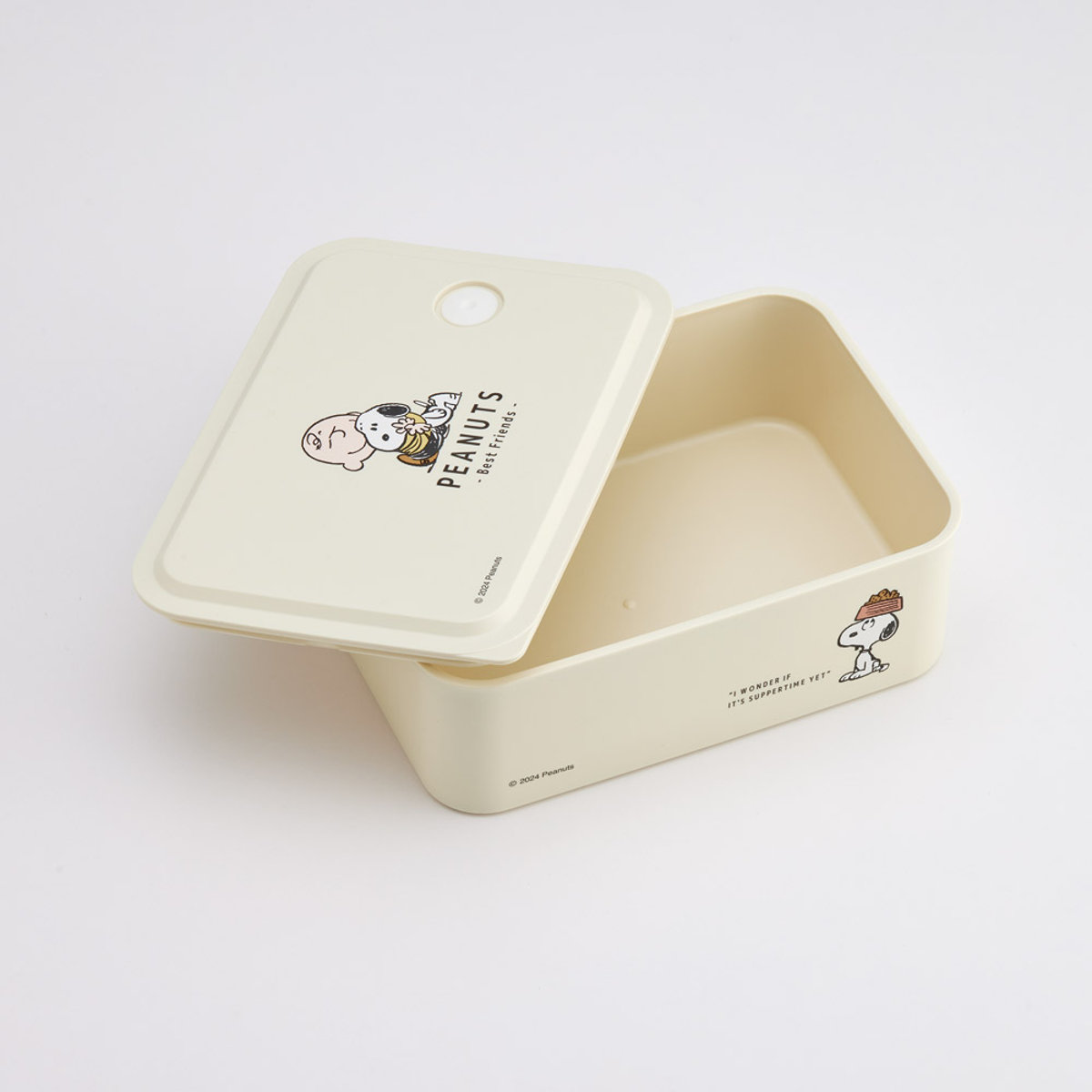スケーター 弁当箱 1段 700ml 行楽ランチケースM スヌーピー バッジ
