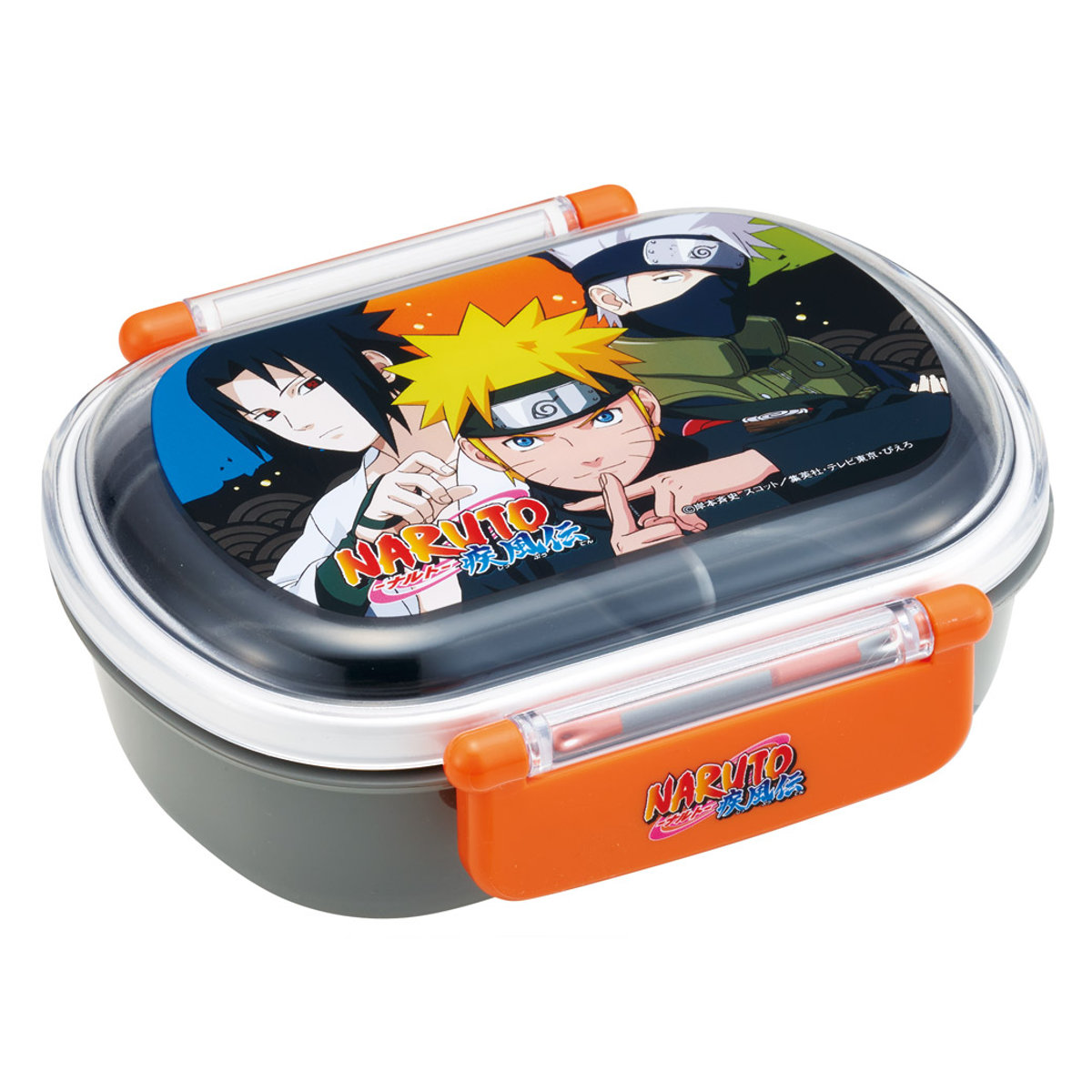 スケーター 弁当箱 1段 360ml 抗菌ふわっとタイトランチ NARUTO