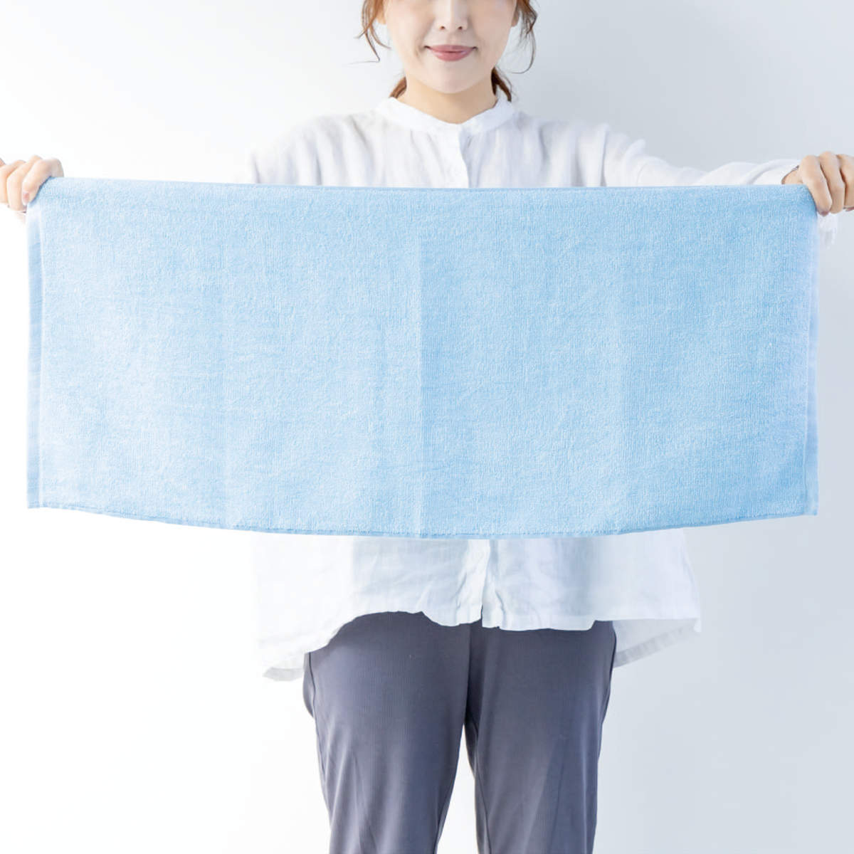 泉州タオル フェイスタオル KAWAC カピバラの毛のように早く乾くタオル