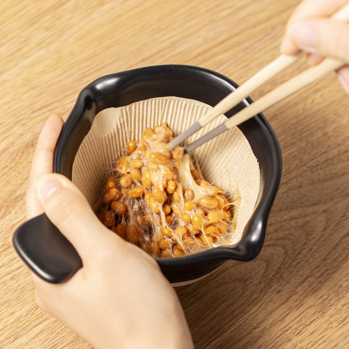 &NE ハレとケ 萬古焼 納豆鉢 ( 電子レン...の詳細画像4