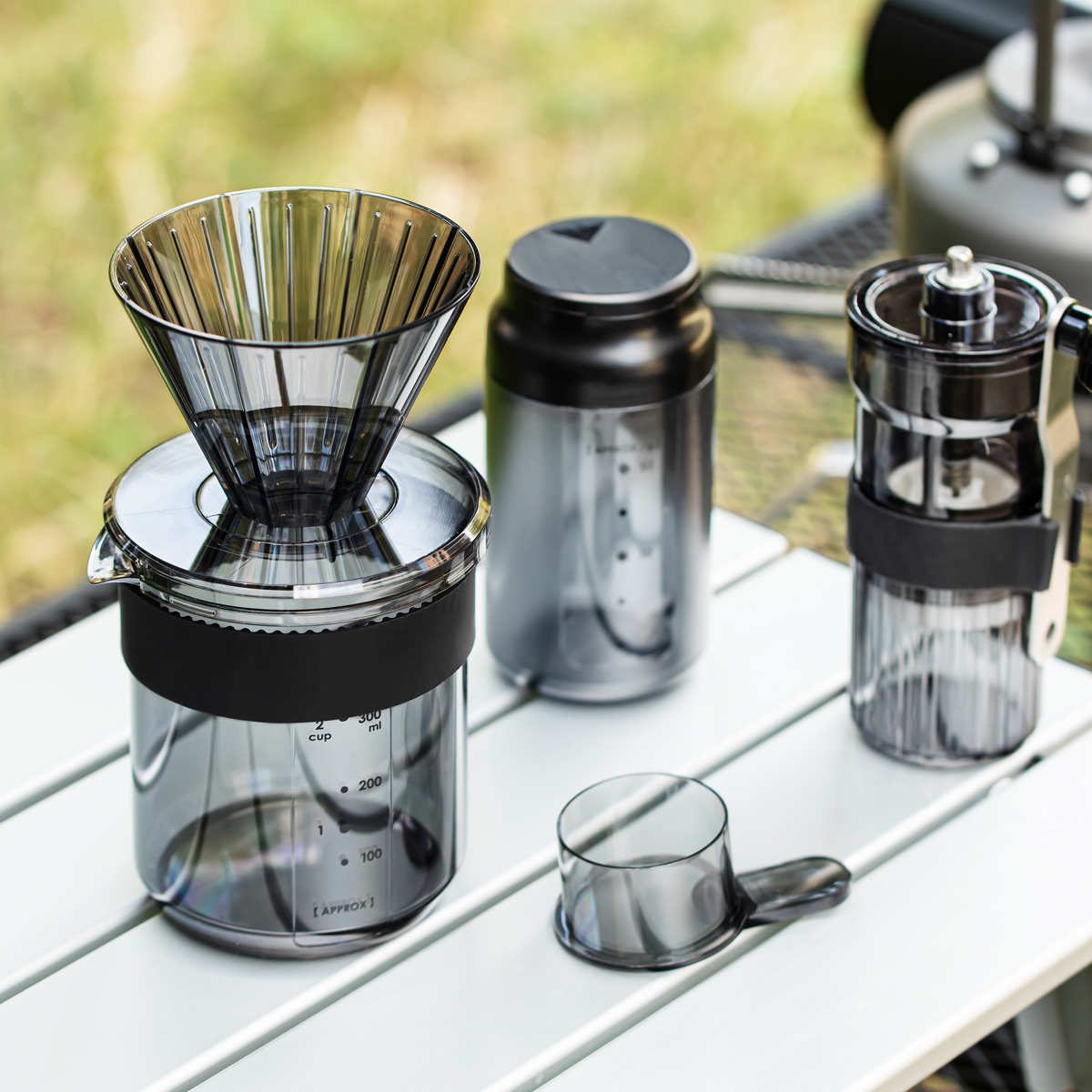 ＆NE ＆NE nikii cafe トライタン ドリッパー＆サーバー （ 430ml 日本