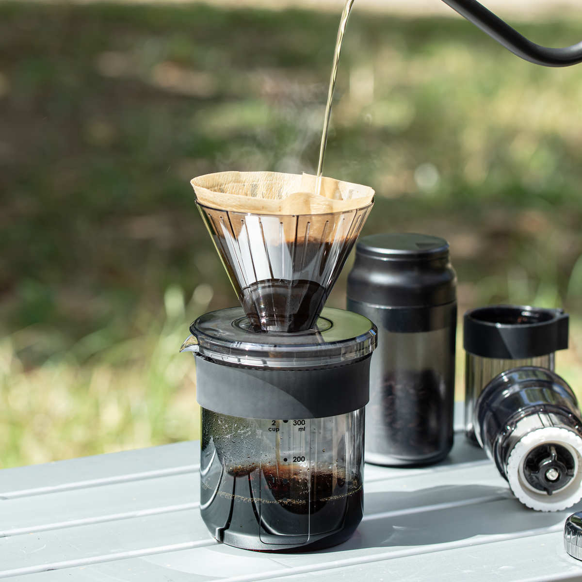 ＆NE ＆NE nikii cafe トライタン ドリッパー＆サーバー （ 430ml 日本