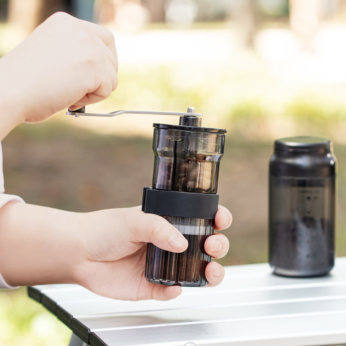 ＆NE ＆NE nikii cafe ハンドコーヒーミル （ 55ml 日本製 コーヒー
