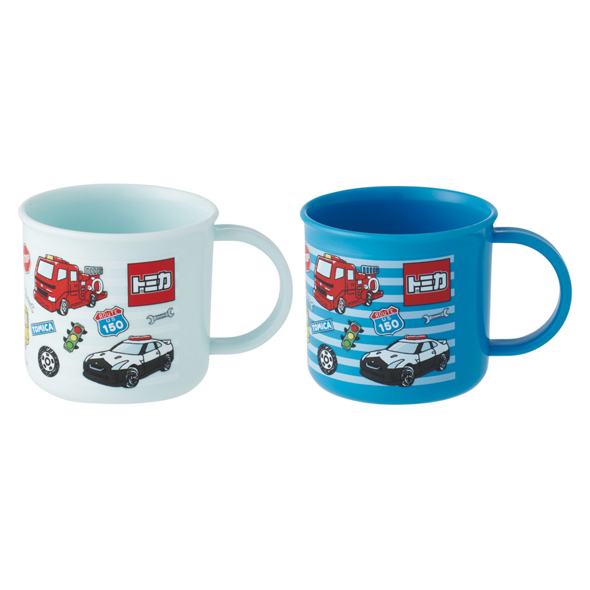 スケーター コップ 200ml 抗菌プラコップ2個セット トミカ