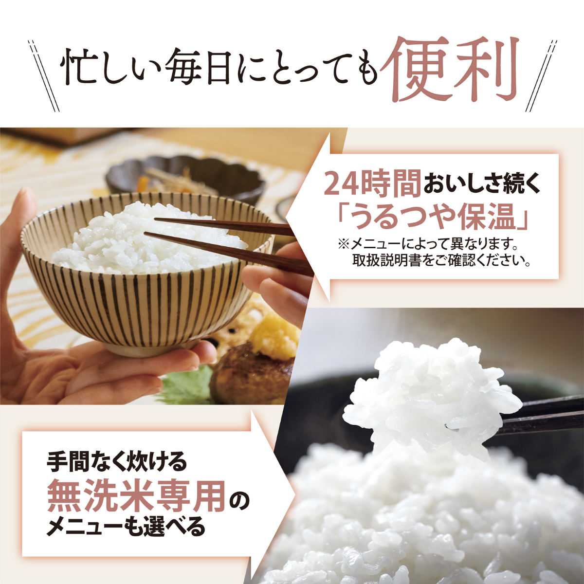 極め炊き 象印 マイコン炊飯器 3合炊き 小容量 （ ZOJIRUSHI 象印
