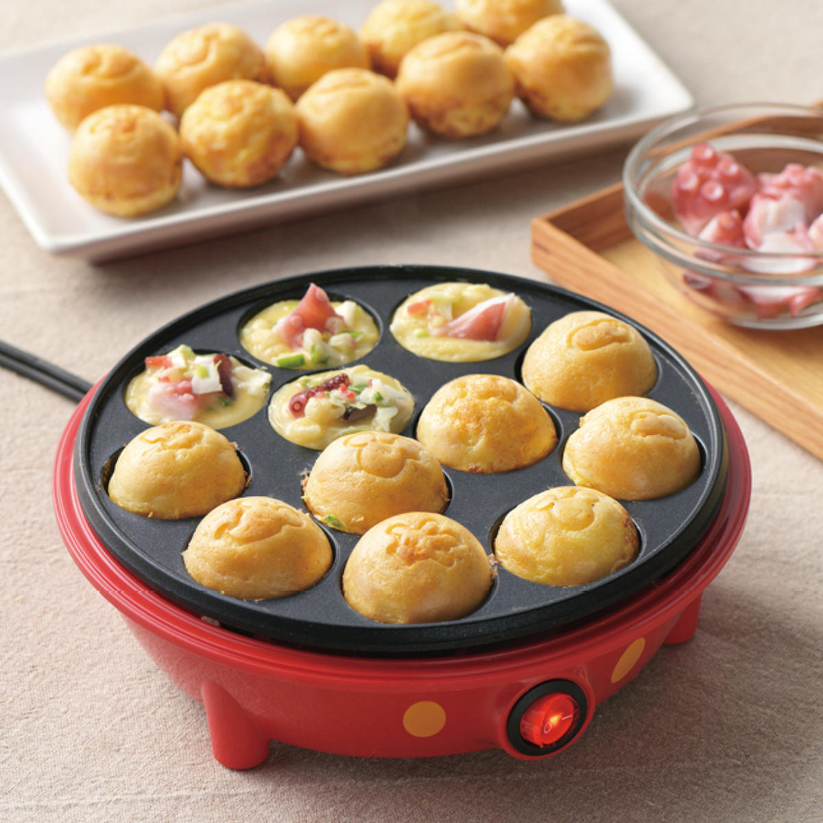 タマハシ たこ焼きプレート 12穴 ミッキーマウス （ ミッキー ホット 