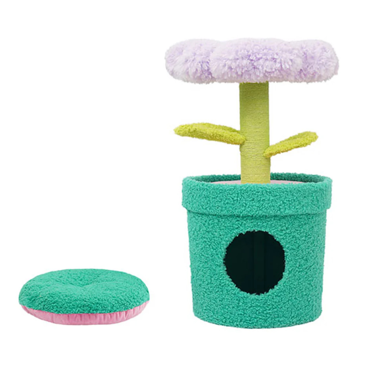 magnet キャットタワー Pot Pet House PURPLE ZEZE 猫ハウス （ 猫