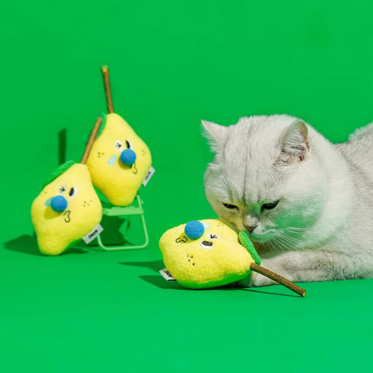 magnet おもちゃ 猫 Lemon Matatabi Toy ZEZE またたび （ 猫用