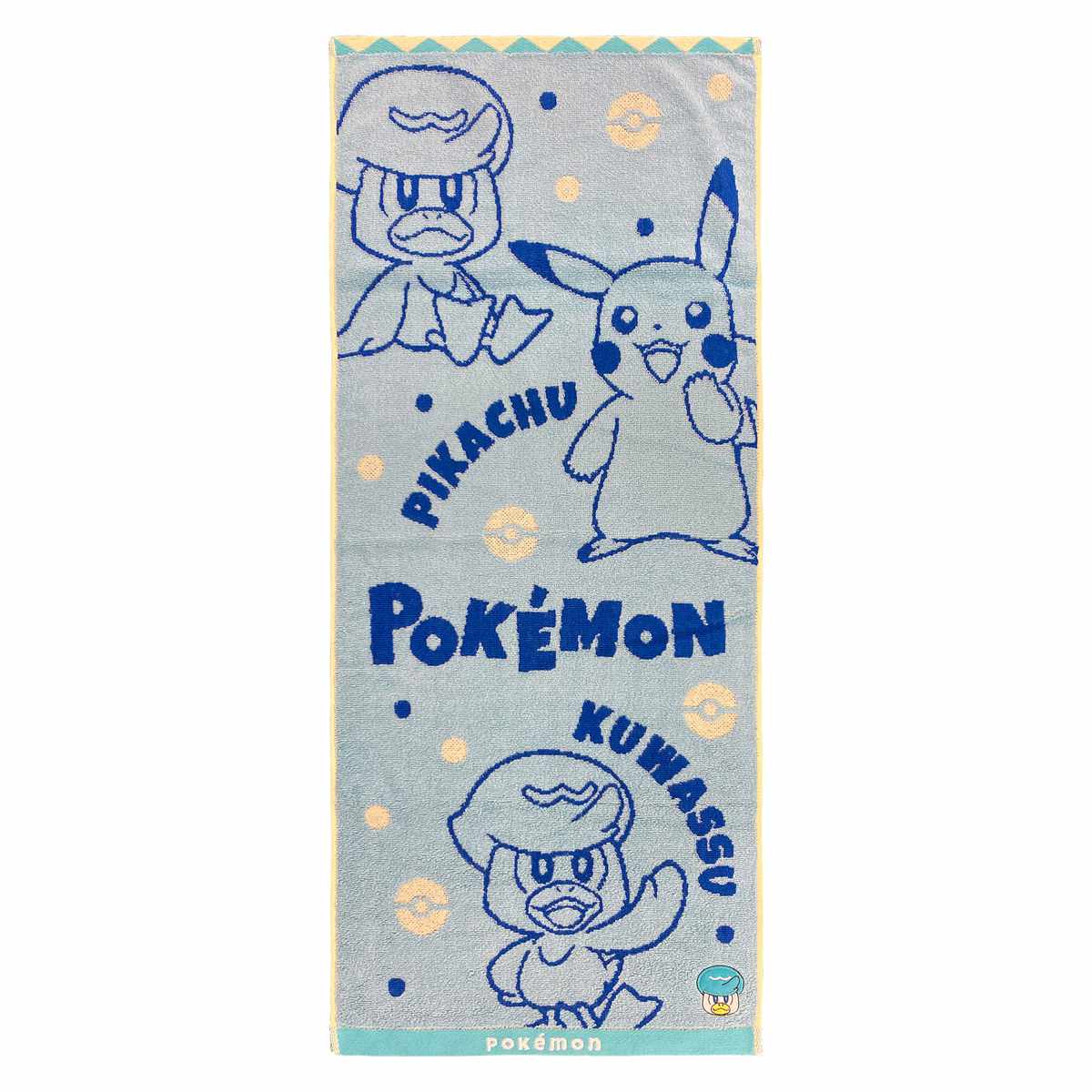 Pokemon（ポケモン） タオル フェイスタオル 34×80cm
