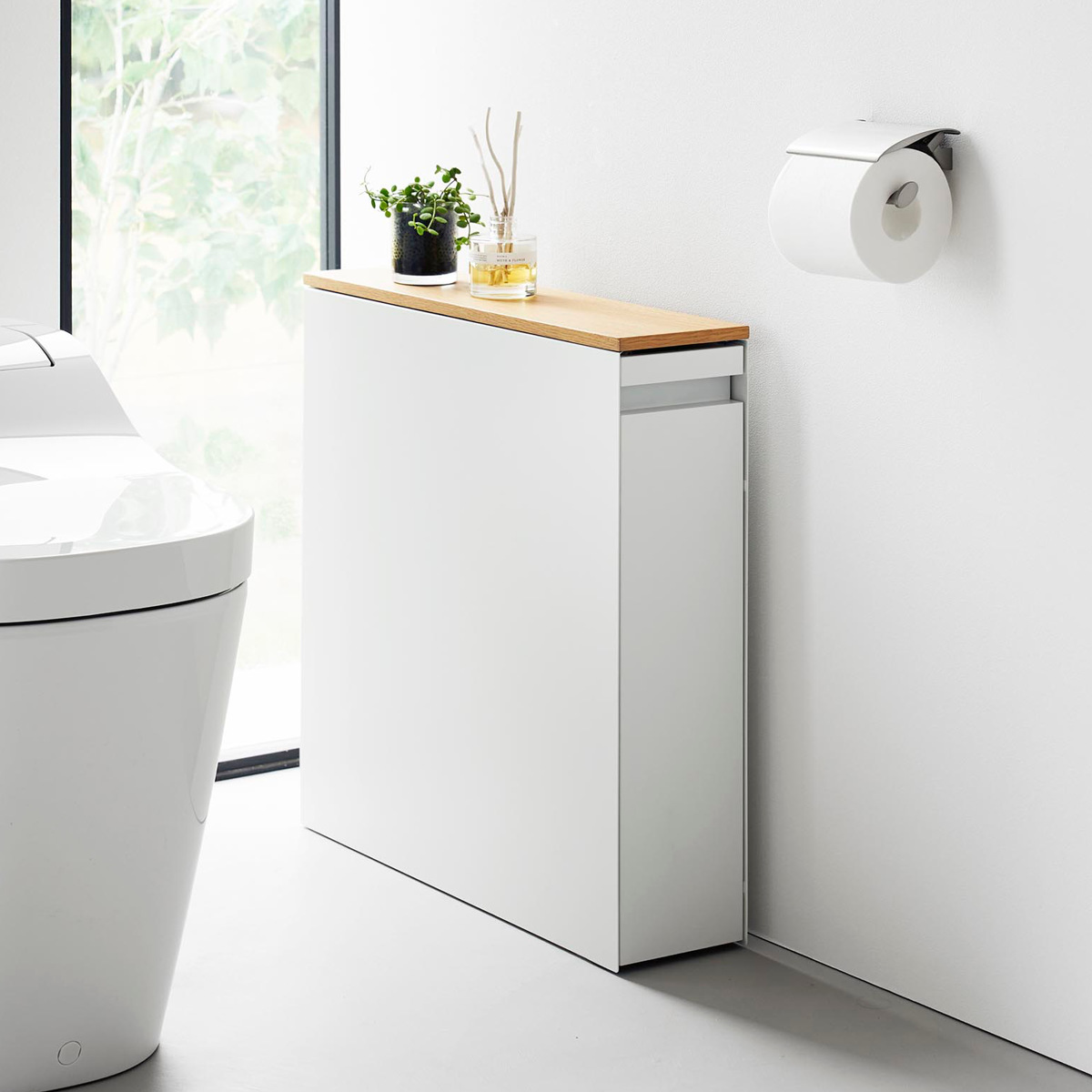 tower 山崎実業 隠せるトイレ引き出し収納 タワー ( 4903208014267 tower 山崎実業 隠せるトイレ引き出し収納 タワー ( 4903208014267