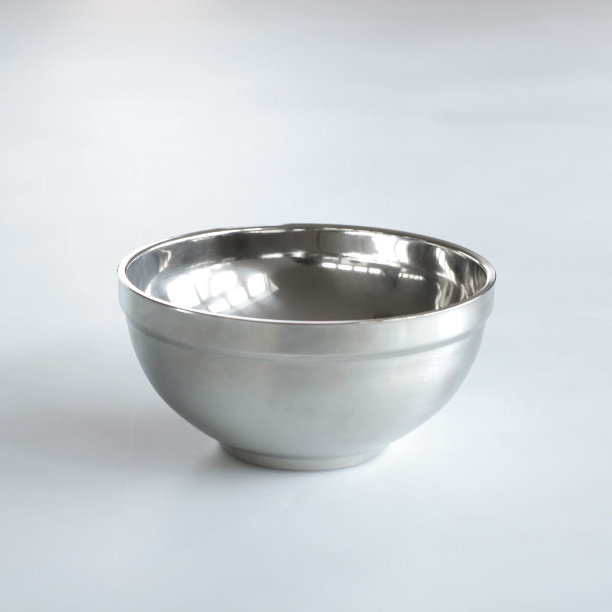 どんぶり ステンレス 深型食器 13.7cm （ 二重構造 保冷 保温 丼 丼物