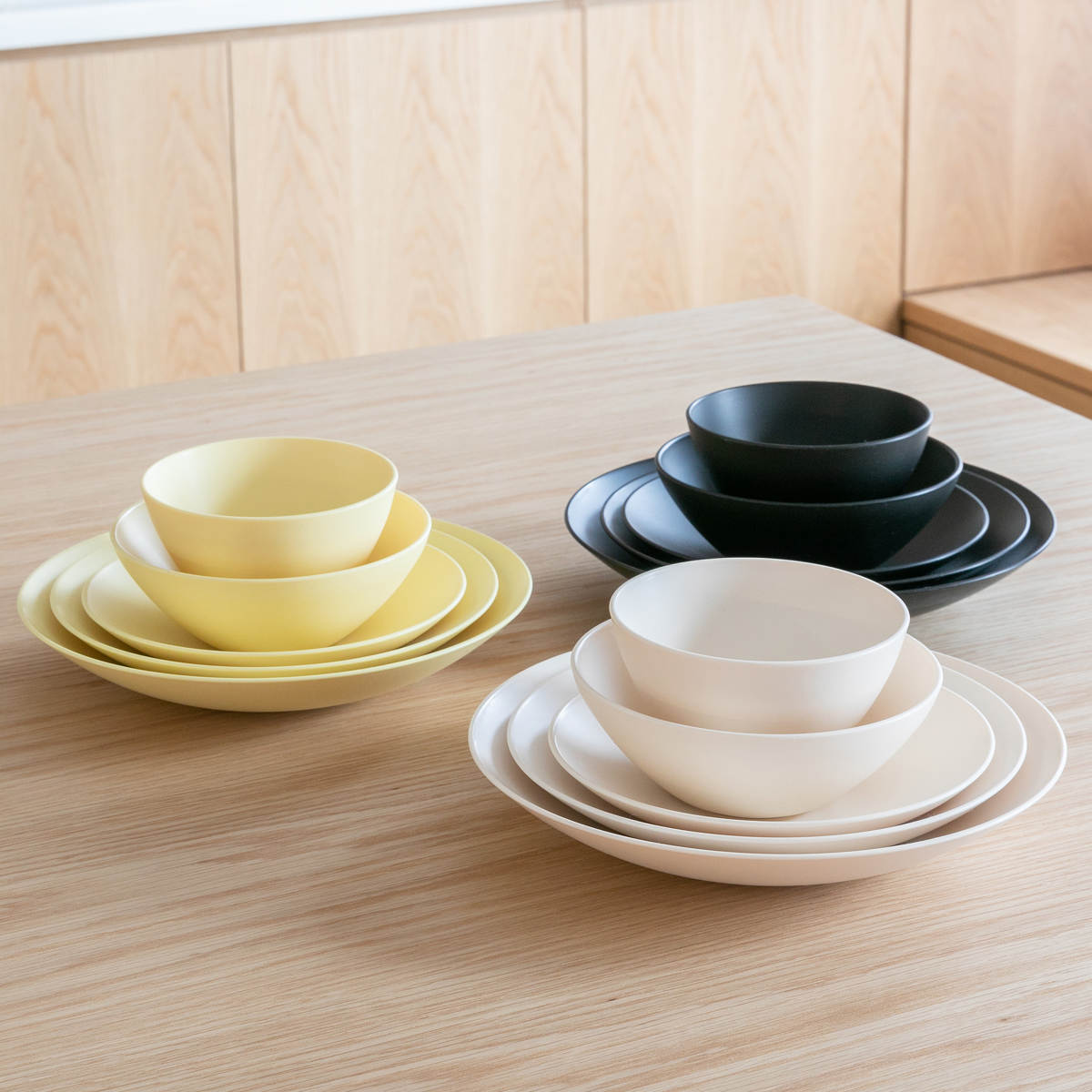 プレート 21cm ほわり米 米プレート 同色5枚セット （ 日本製 食洗機