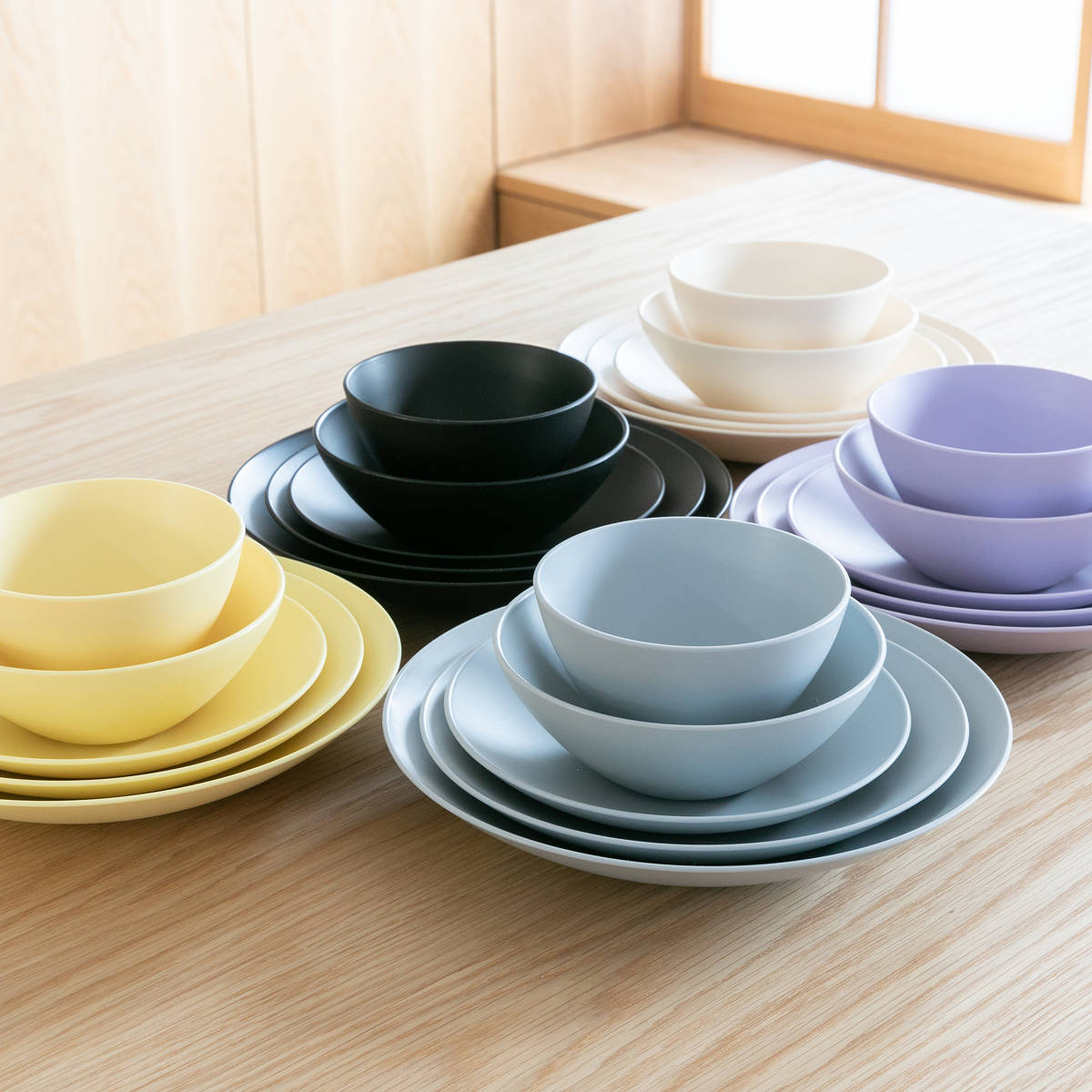 お椀 ほわり米 キッズ椀 同色5個セット （ 日本製 食洗機対応 茶碗
