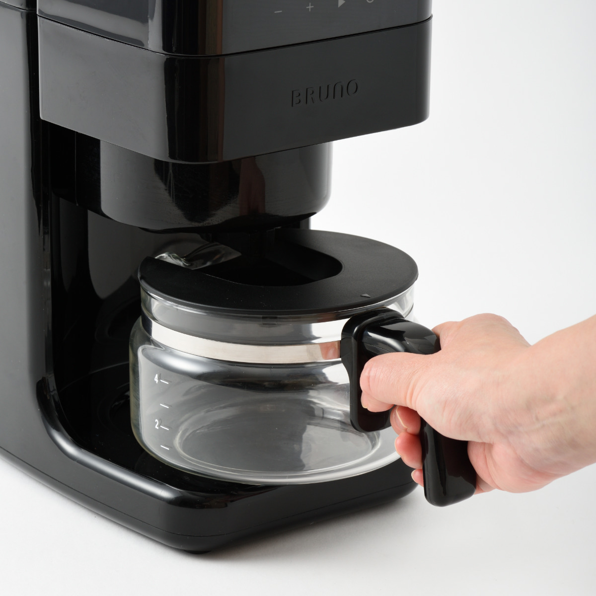 BRUNO（ブルーノ） 全自動コーヒーメーカー コーン式 ミル付き