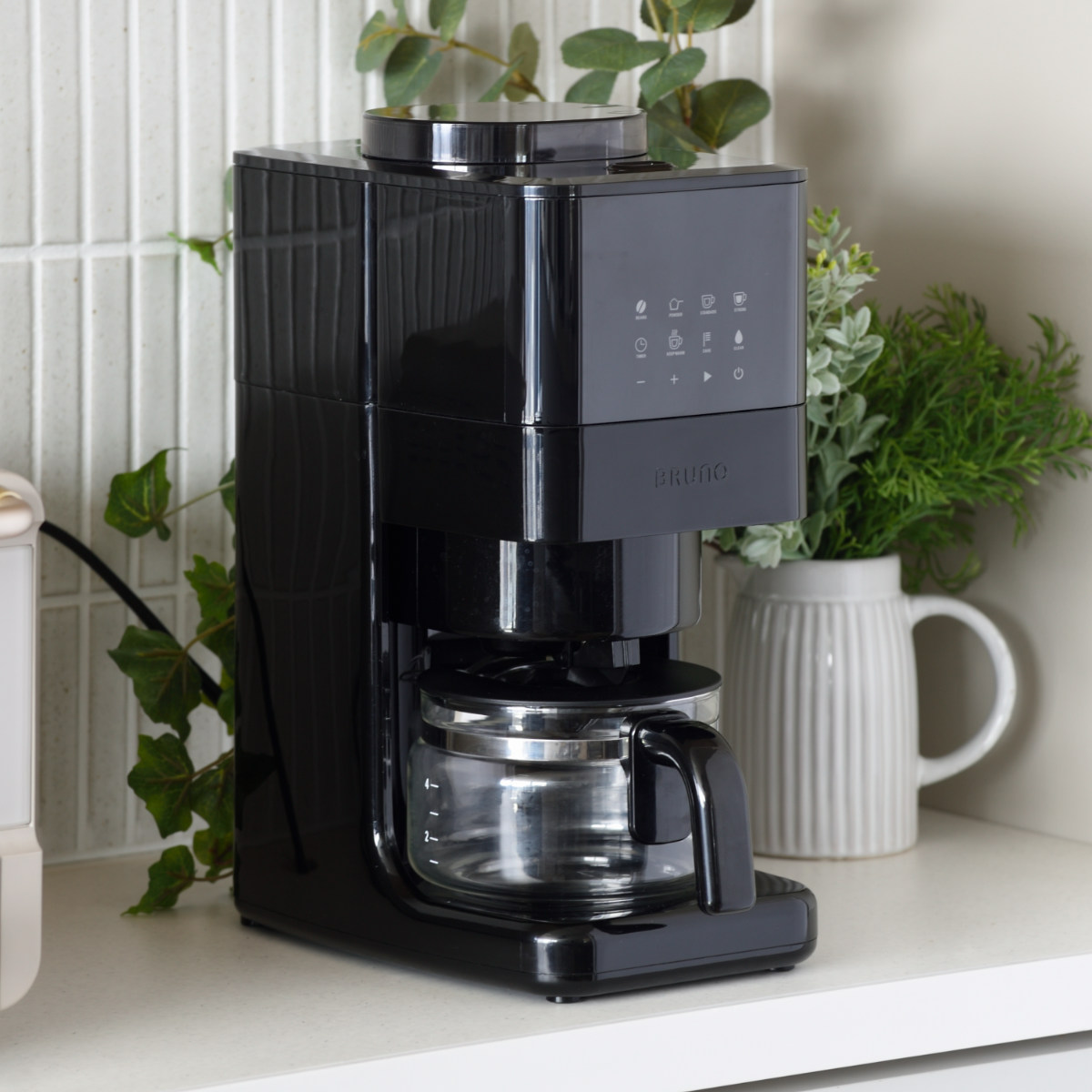 BRUNO（ブルーノ） 全自動コーヒーメーカー コーン式 ミル付き