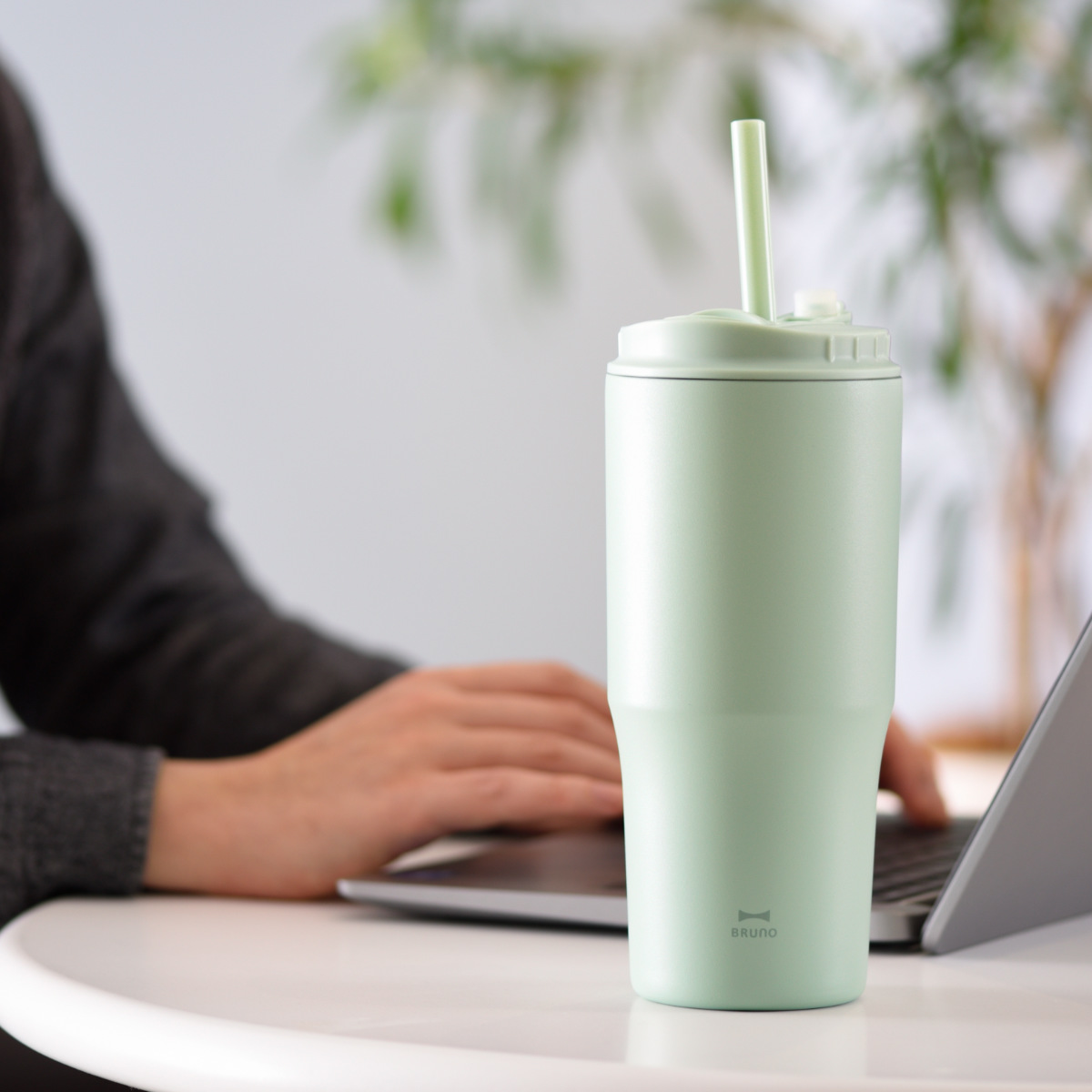 BRUNO 2WAY ストロータンブラー L 保温 保冷 700ml （ ブルーノ